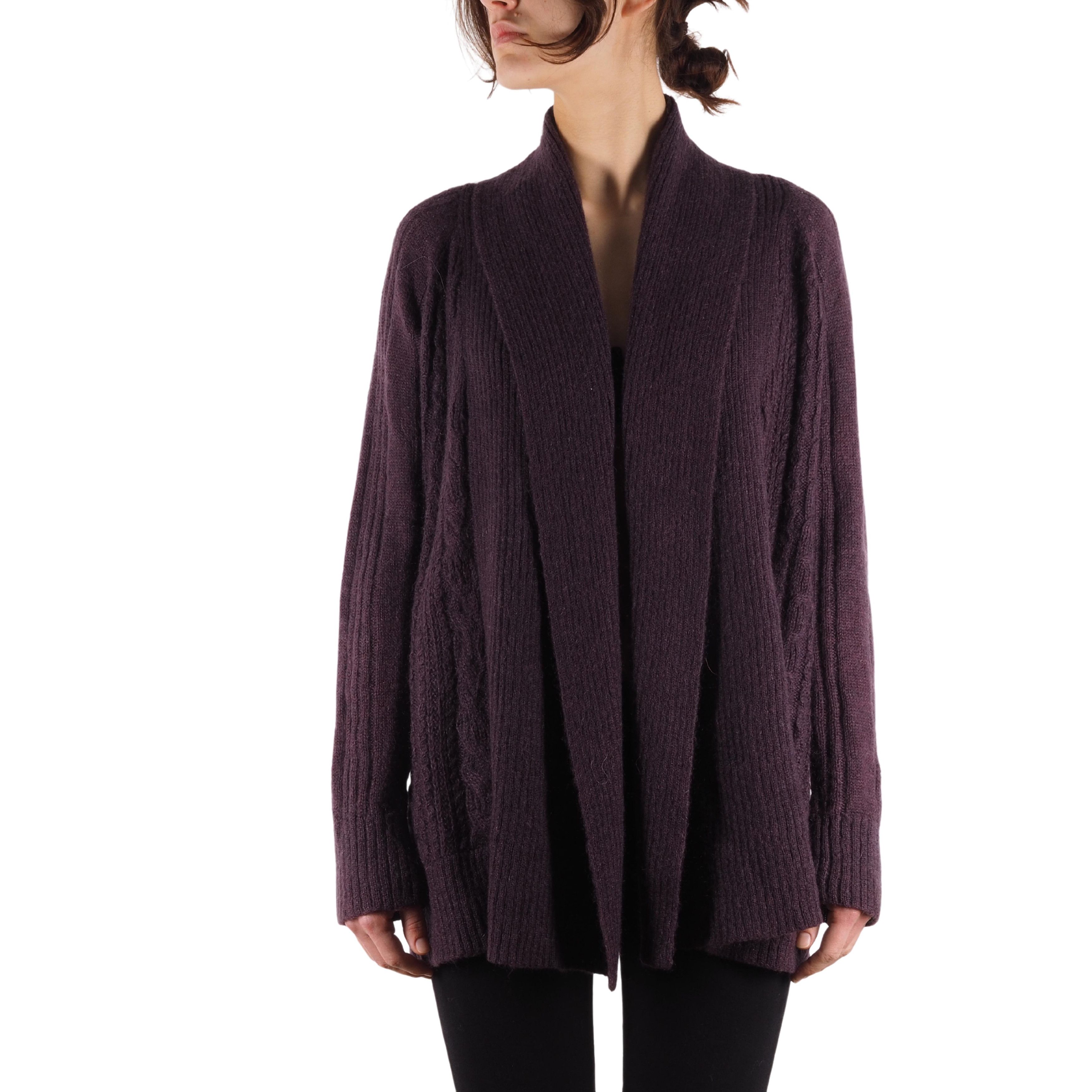 Allsaints Vintage Mohair Violet Sweater Cardigan UK10 US6