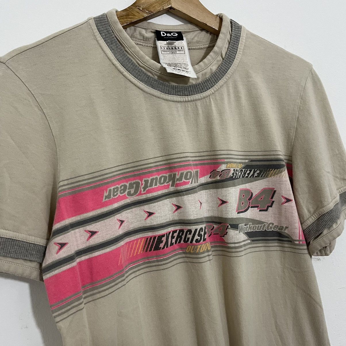 Dolce & Gabbana Dolce & Gabbana Workout Gear T-shirt Size US M / EU 48-50 / 2 - 6 Thumbnail