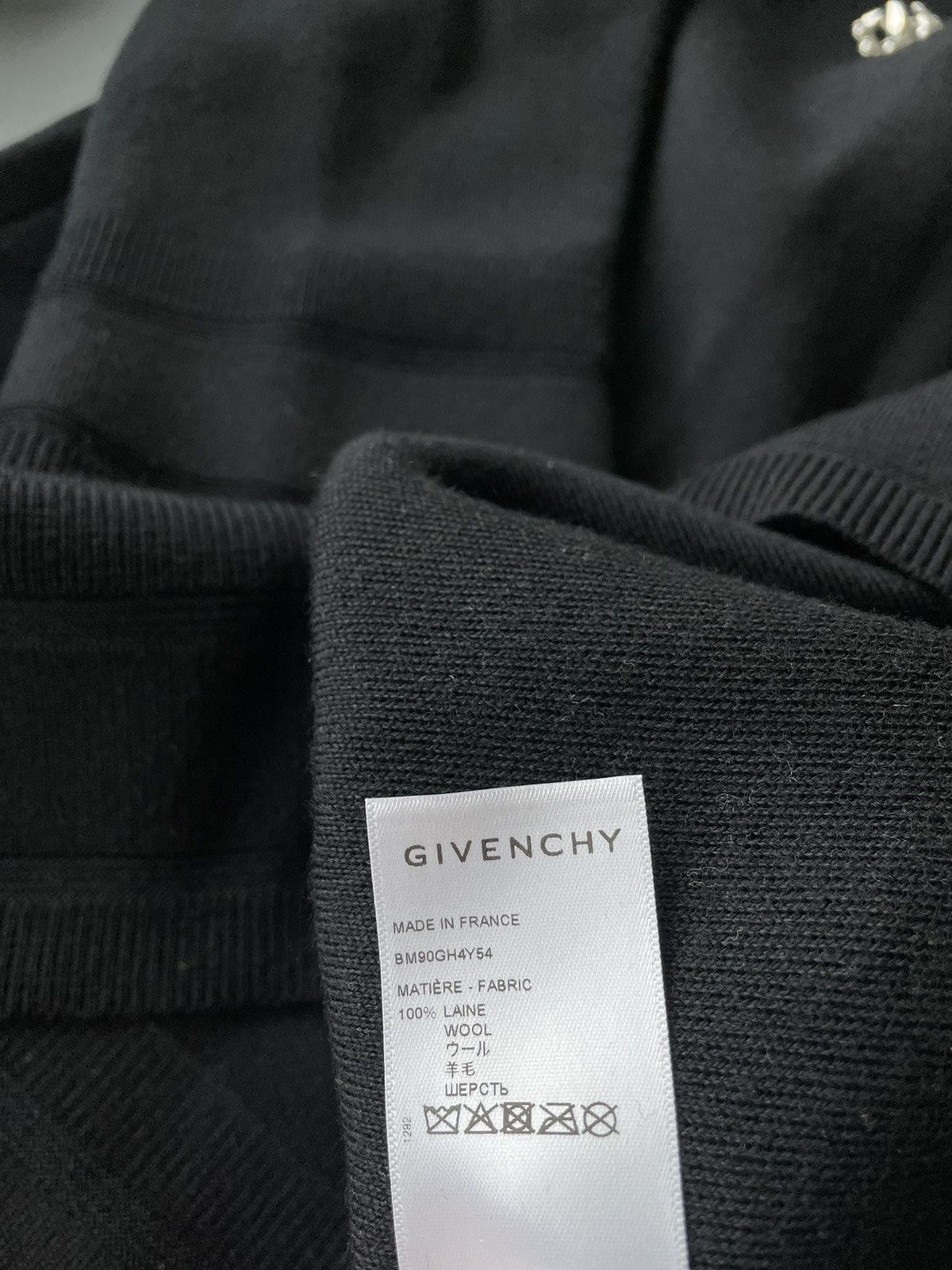 Givenchy Rare $1,650 Runway Brand New Limited Studded Crewneck Shirt Size US L / EU 52-54 / 3 - 7 Thumbnail