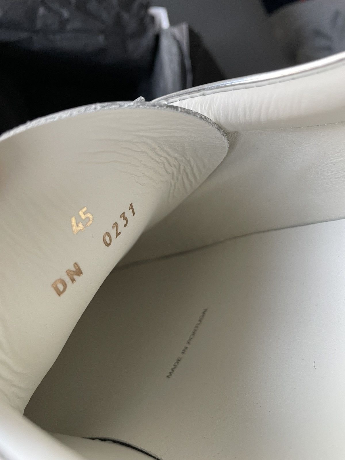 Givenchy Runway Limited Edition Brand NEW Logo Calf Leather Loafer Size US 12 / EU 45 - 5 Thumbnail