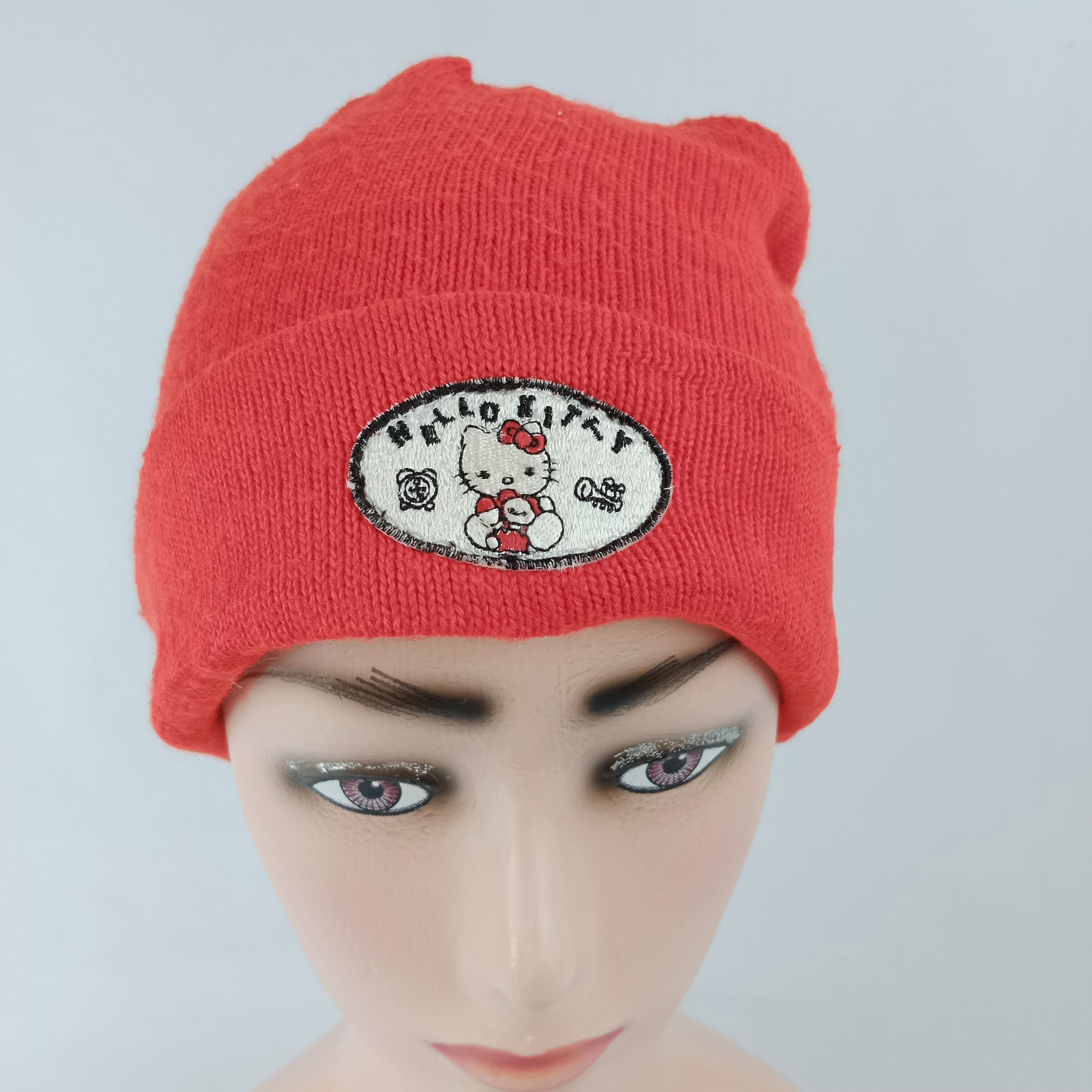Anime × Japanese Brand hello kitty red beanie Size ONE SIZE - 1 Thumbnail
