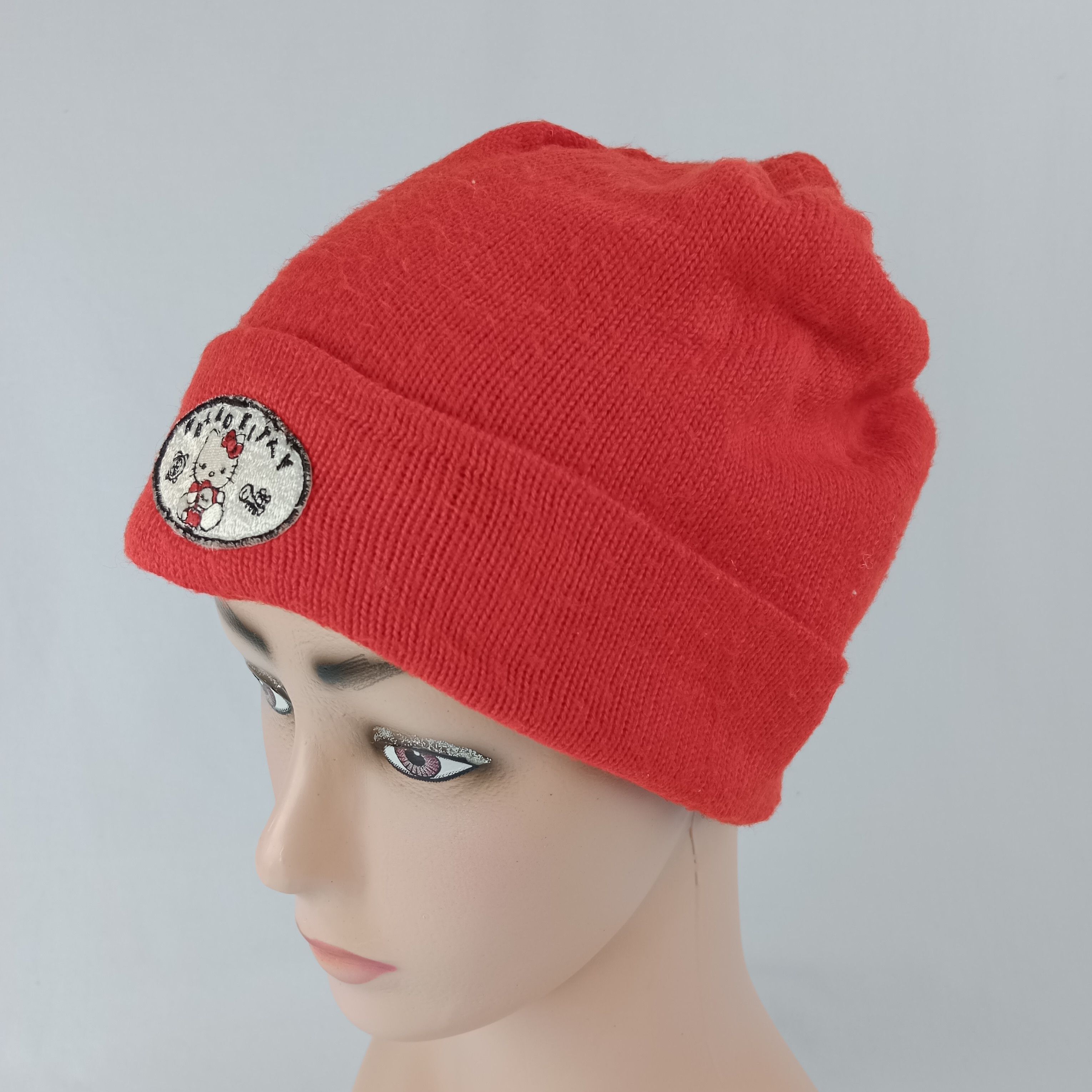 Anime × Japanese Brand hello kitty red beanie Size ONE SIZE - 2 Thumbnail