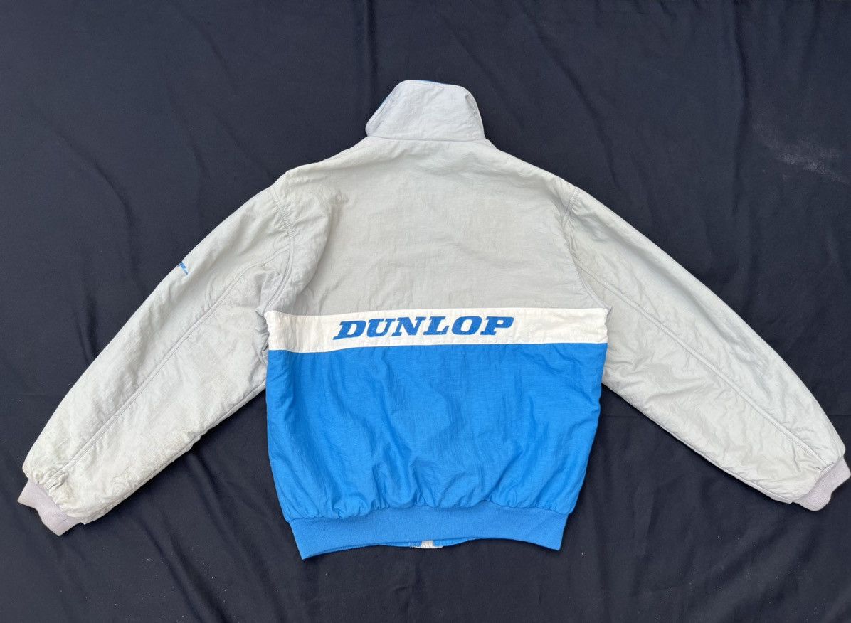 Dunlop Vintage 90s DUNLOP Do Your Best For The Winner Bomber Jacket Size US L / EU 52-54 / 3 - 4 Thumbnail