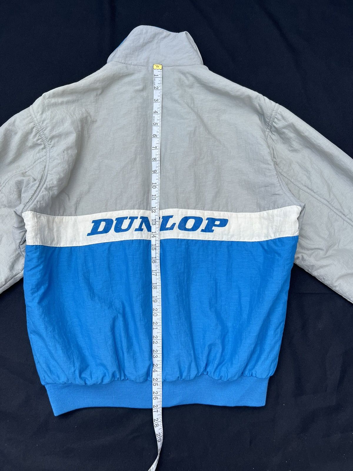 Dunlop Vintage 90s DUNLOP Do Your Best For The Winner Bomber Jacket Size US L / EU 52-54 / 3 - 5 Thumbnail