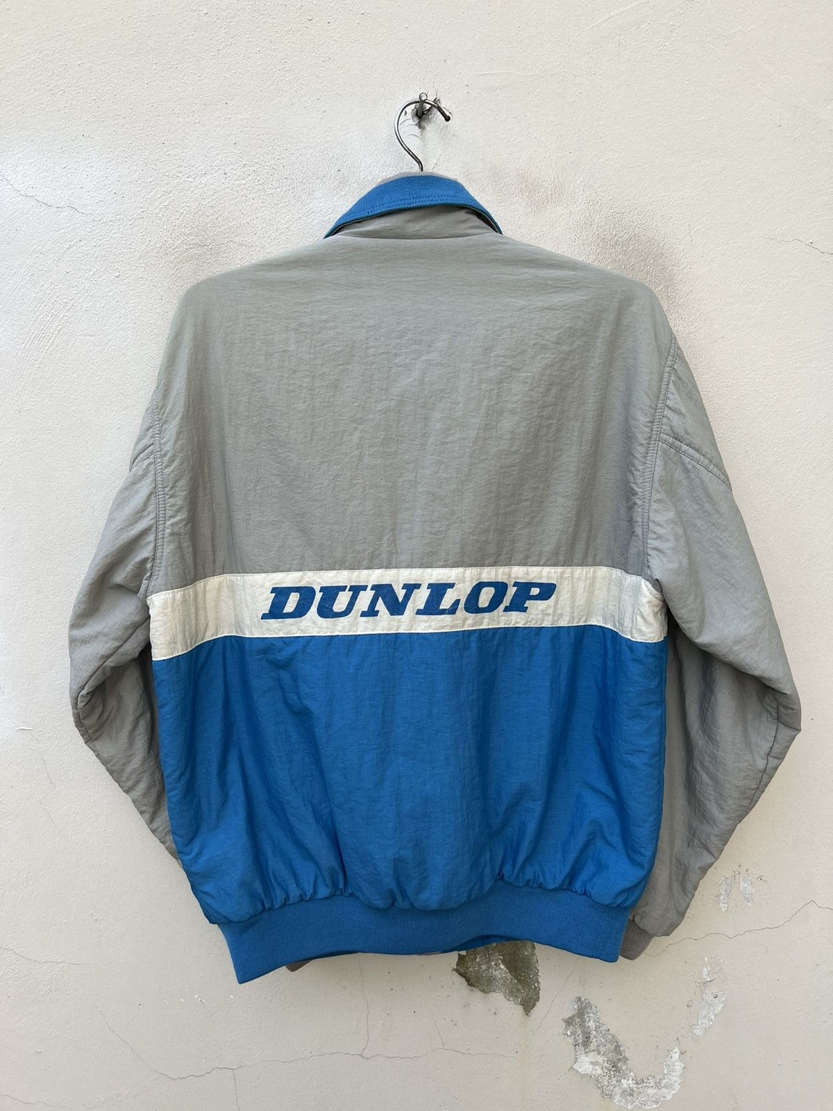 Dunlop Vintage 90s DUNLOP Do Your Best For The Winner Bomber Jacket Size US L / EU 52-54 / 3 - 16 Thumbnail