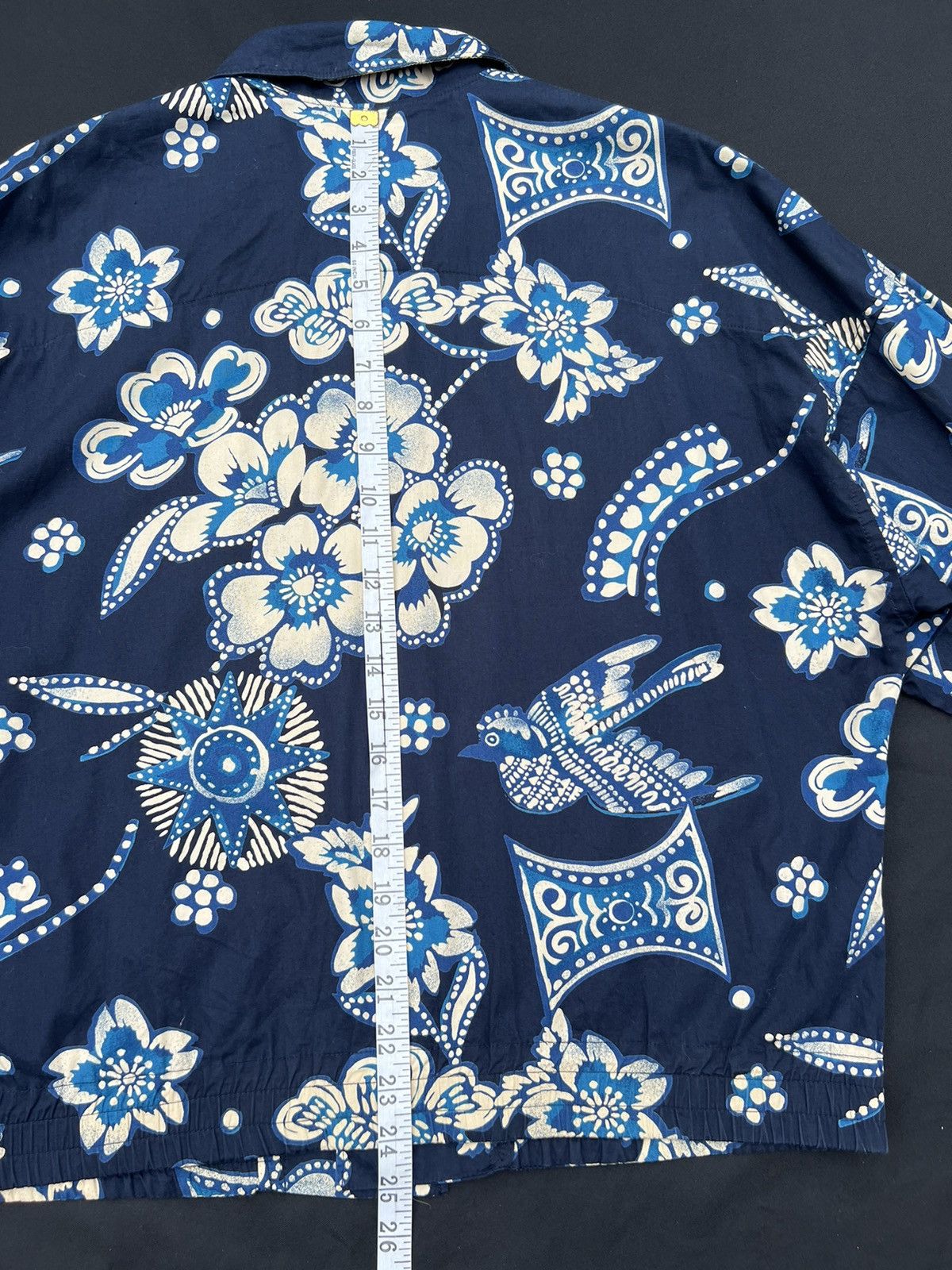 Byblos VTG 90s BYBLOS Batik Design Button Oversize Blouson Jacket Size US L / EU 52-54 / 3 - 5 Thumbnail