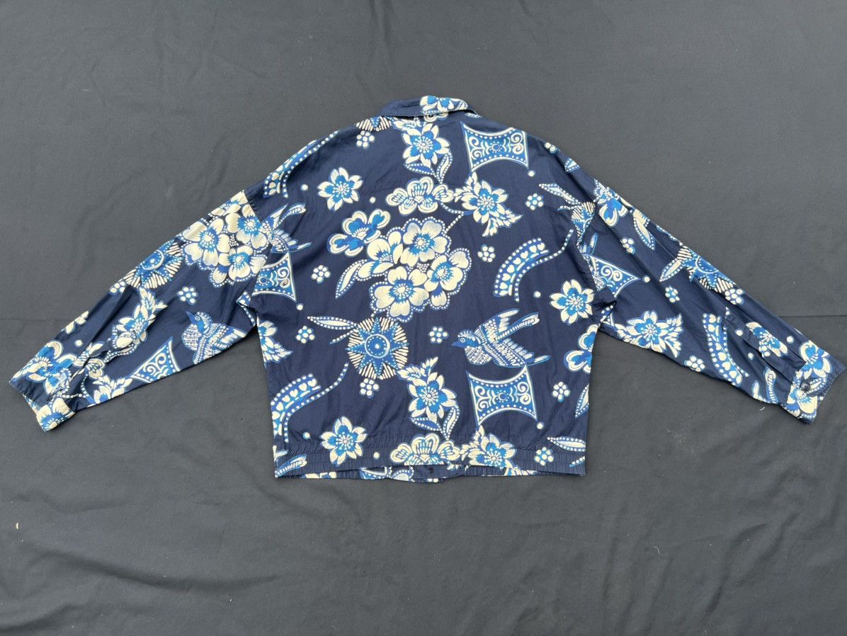 Byblos VTG 90s BYBLOS Batik Design Button Oversize Blouson Jacket Size US L / EU 52-54 / 3 - 4 Thumbnail