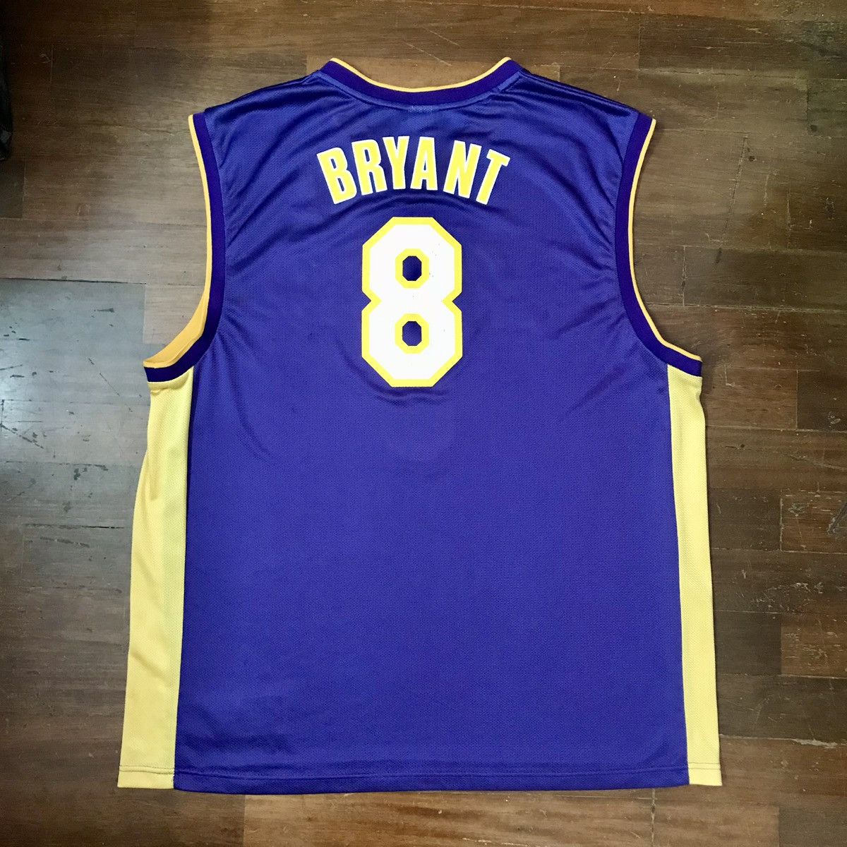 NBA VINTAGE LAKERS NBA REEBOK JERSEY KOBE BRYANT (NUMBER 8) Size US XL / EU 56 / 4 - 4 Thumbnail