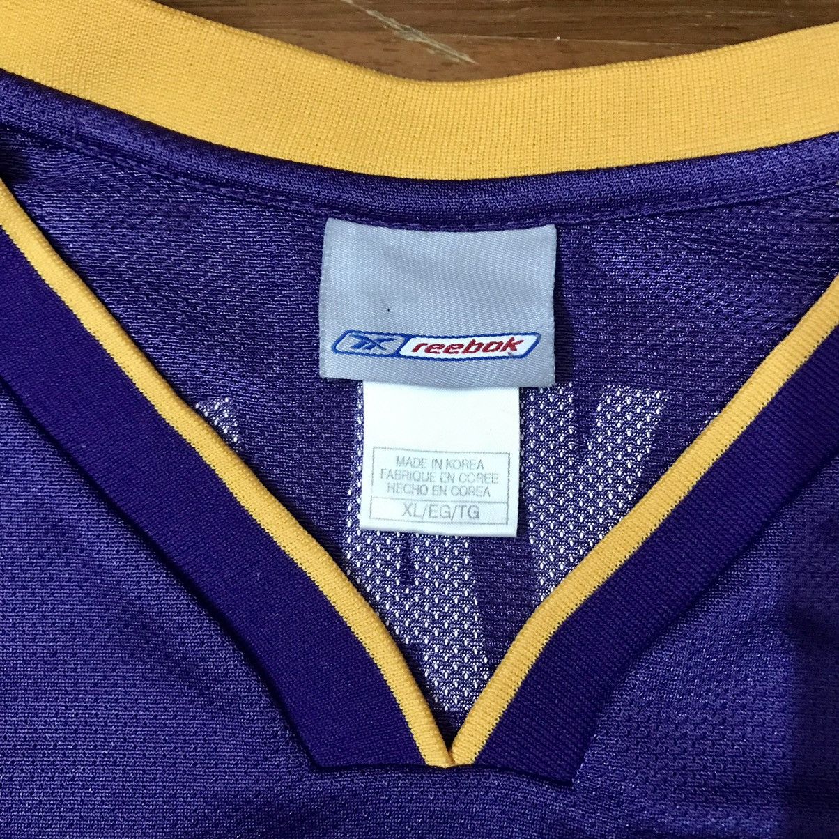 NBA VINTAGE LAKERS NBA REEBOK JERSEY KOBE BRYANT (NUMBER 8) Size US XL / EU 56 / 4 - 10 Thumbnail