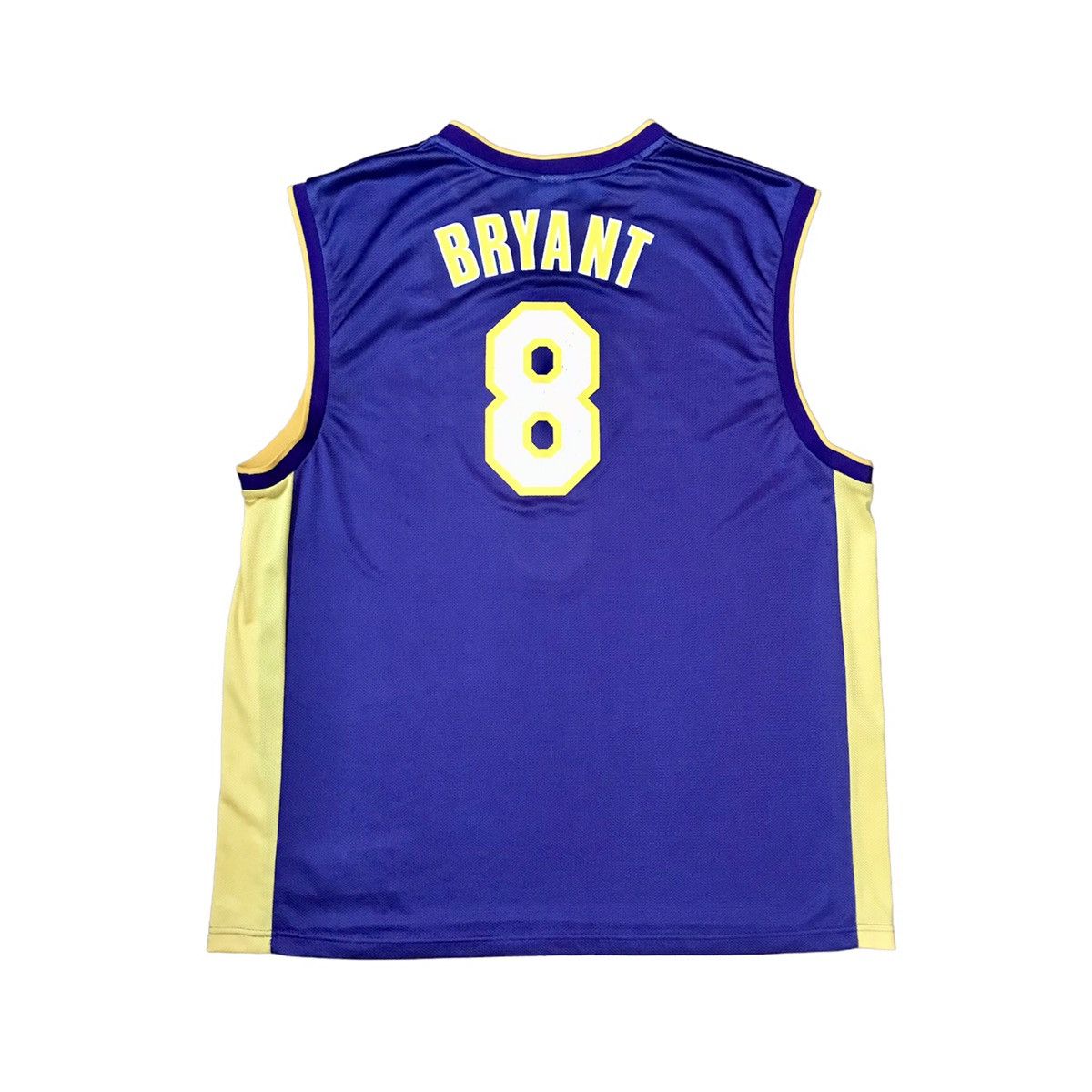 NBA VINTAGE LAKERS NBA REEBOK JERSEY KOBE BRYANT (NUMBER 8) Size US XL / EU 56 / 4 - 2 Thumbnail
