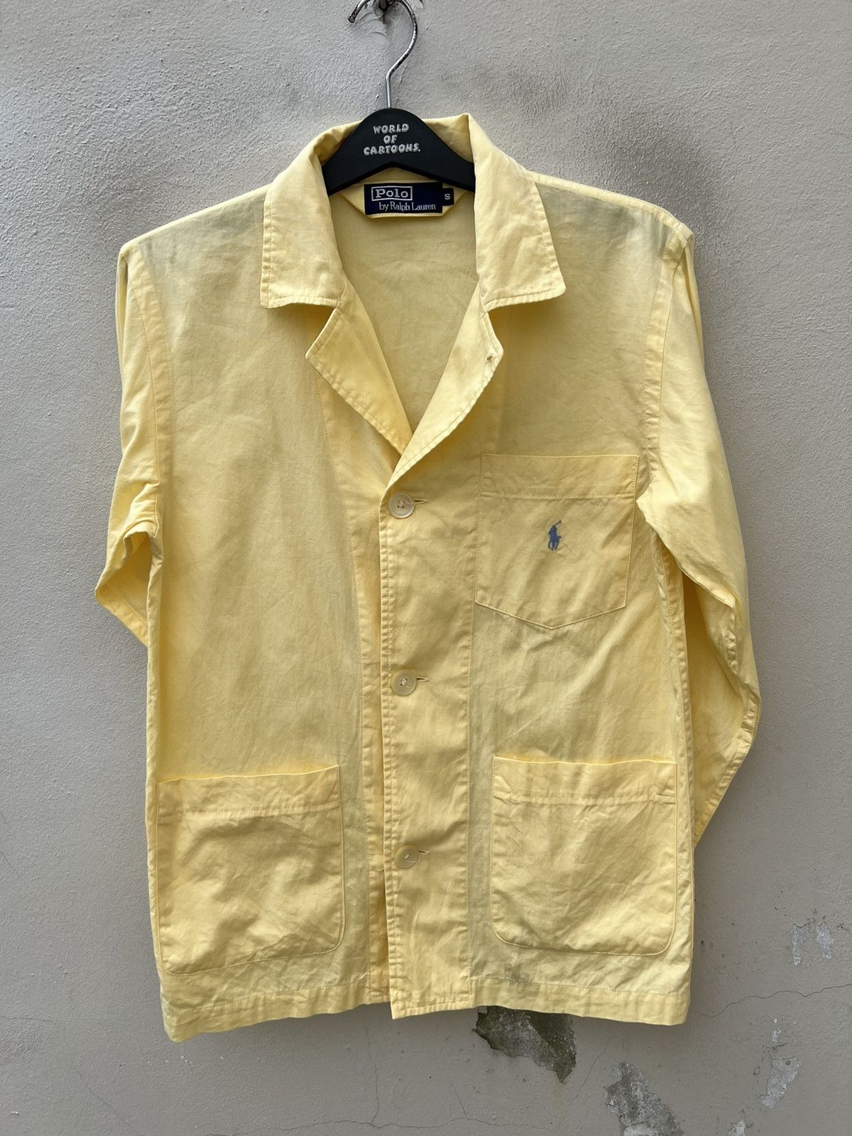 Ralph Lauren Vintage 90s Polo Ralph Lauren 3 Pockets Chore Button Shirt Size US S / EU 44-46 / 1 - 13 Thumbnail