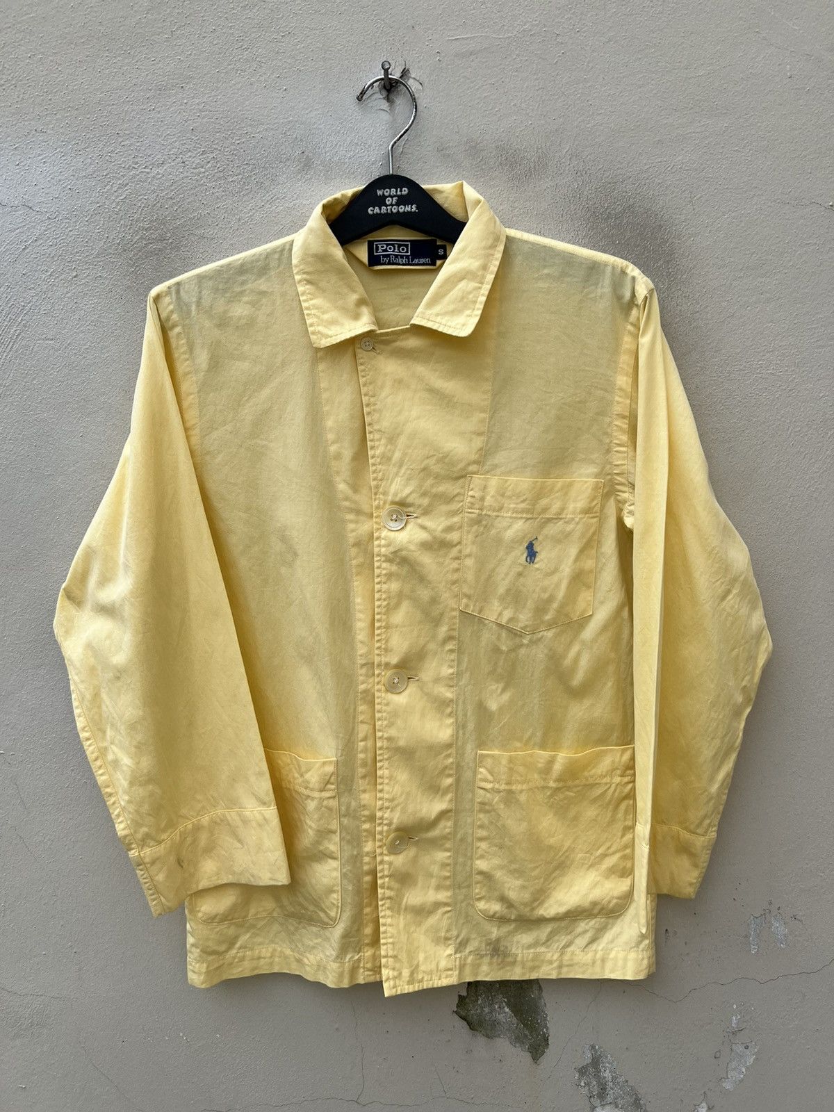 Ralph Lauren Vintage 90s Polo Ralph Lauren 3 Pockets Chore Button Shirt Size US S / EU 44-46 / 1 - 6 Thumbnail