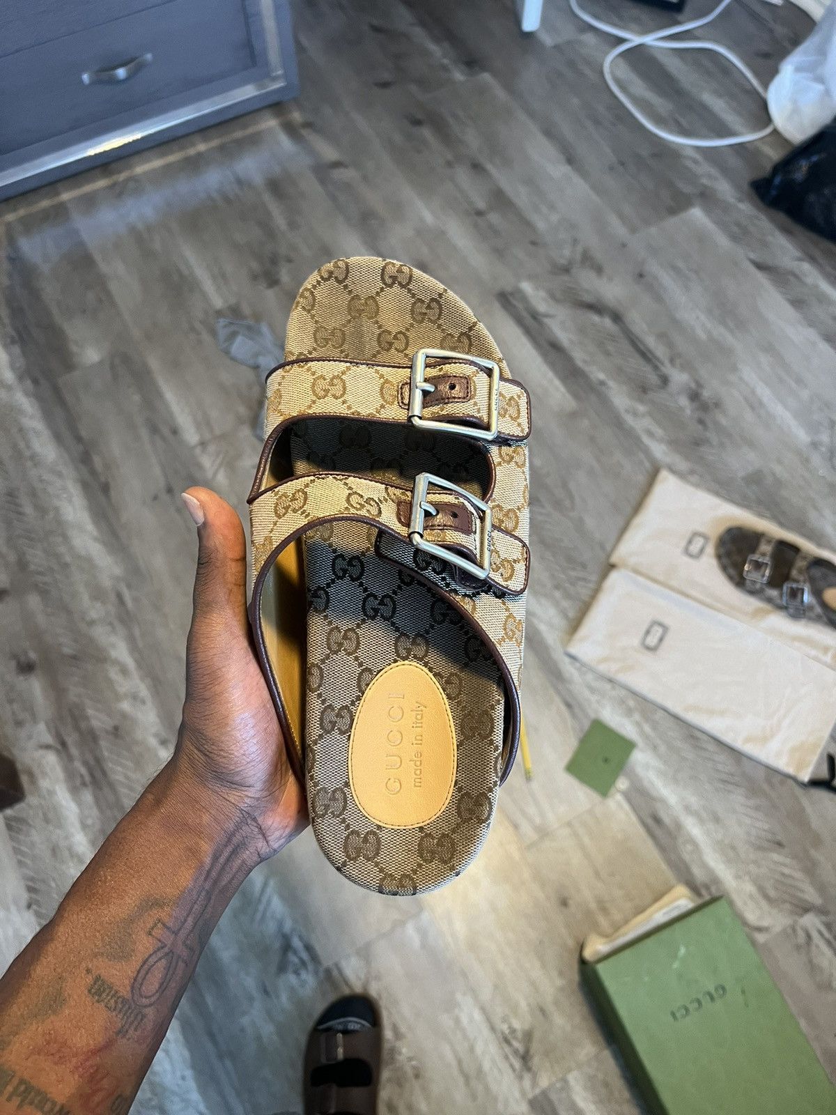 birkenstock gucci