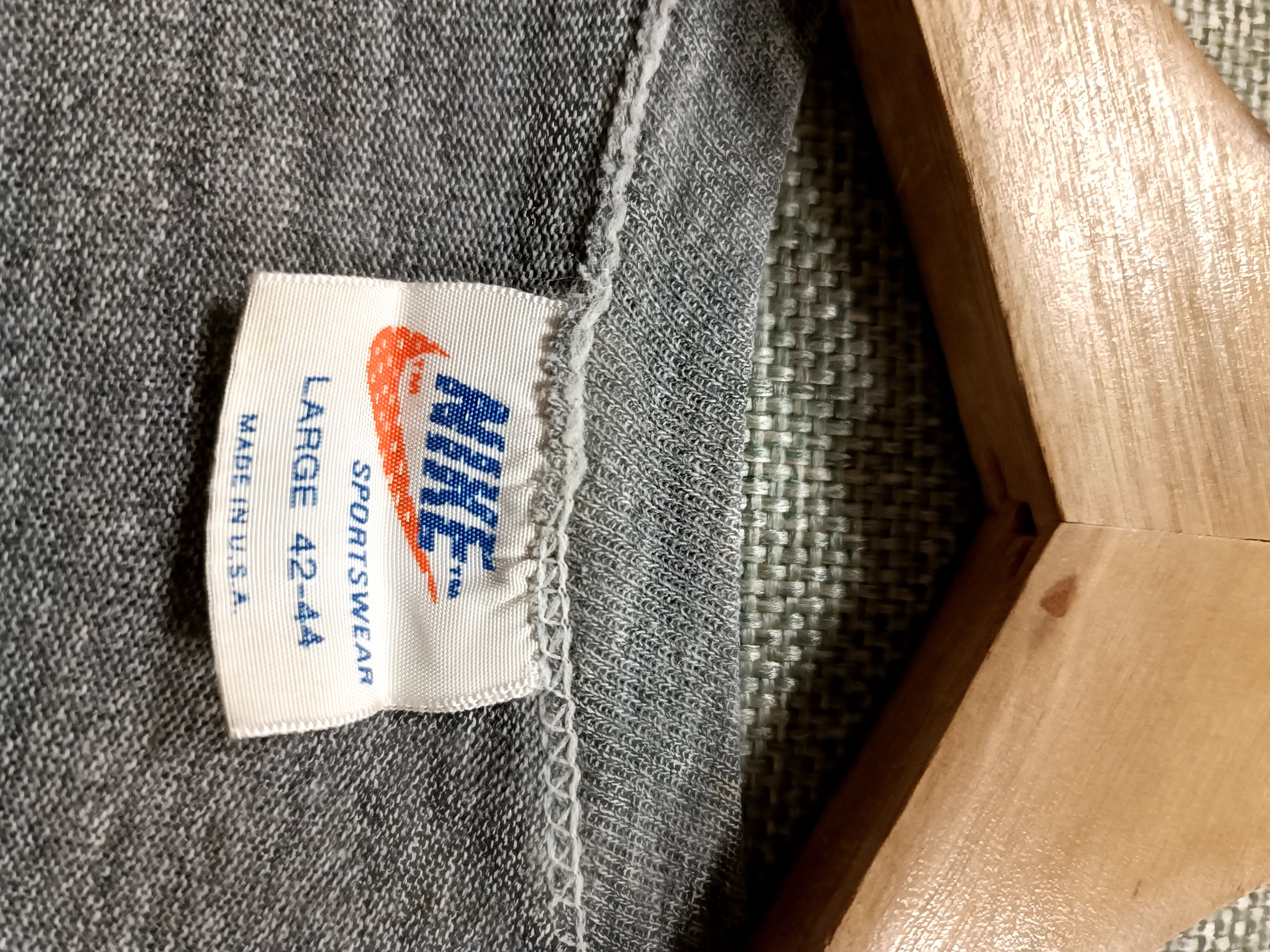 Nike × Vintage vintage 70s t shirt nike swoosh orange tag tri-blend Size M / US 6-8 / IT 42-44 - 4 Thumbnail
