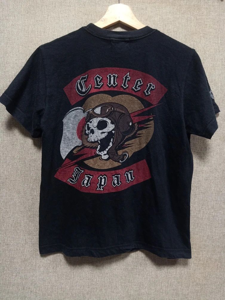 Japanese Brand t shirt skulls center japan Size US S / EU 44-46 / 1 - 1 Thumbnail