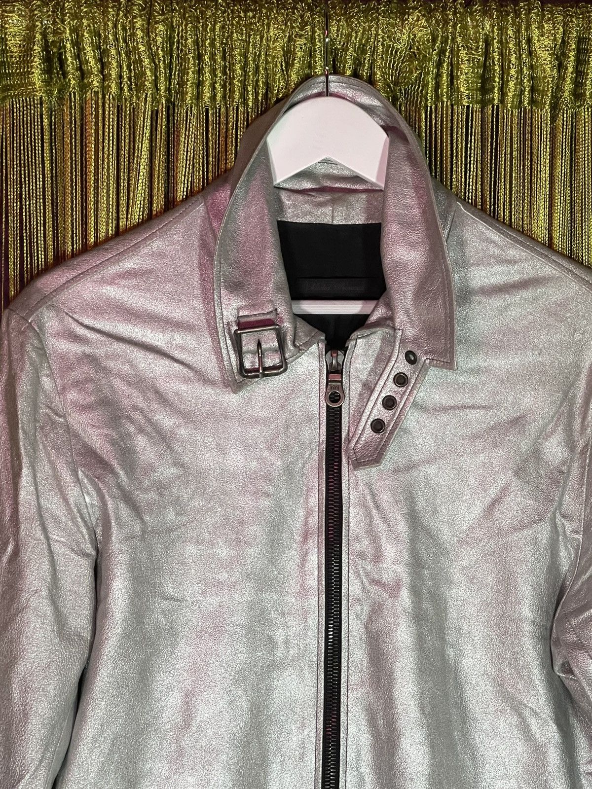 ジャケット・アウター 00s michel berandi leather jacket y2k MICHEL BERANDI:LAMB LEATHER JACKET – :ANOMALIE_