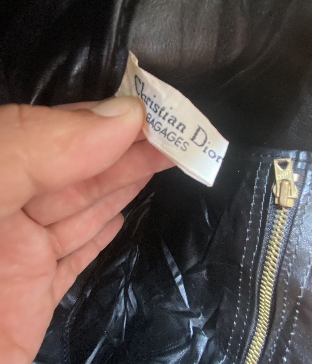 Dior Vtg 80s Christian Dior monogram boston handbag Size ONE SIZE - 8 Thumbnail