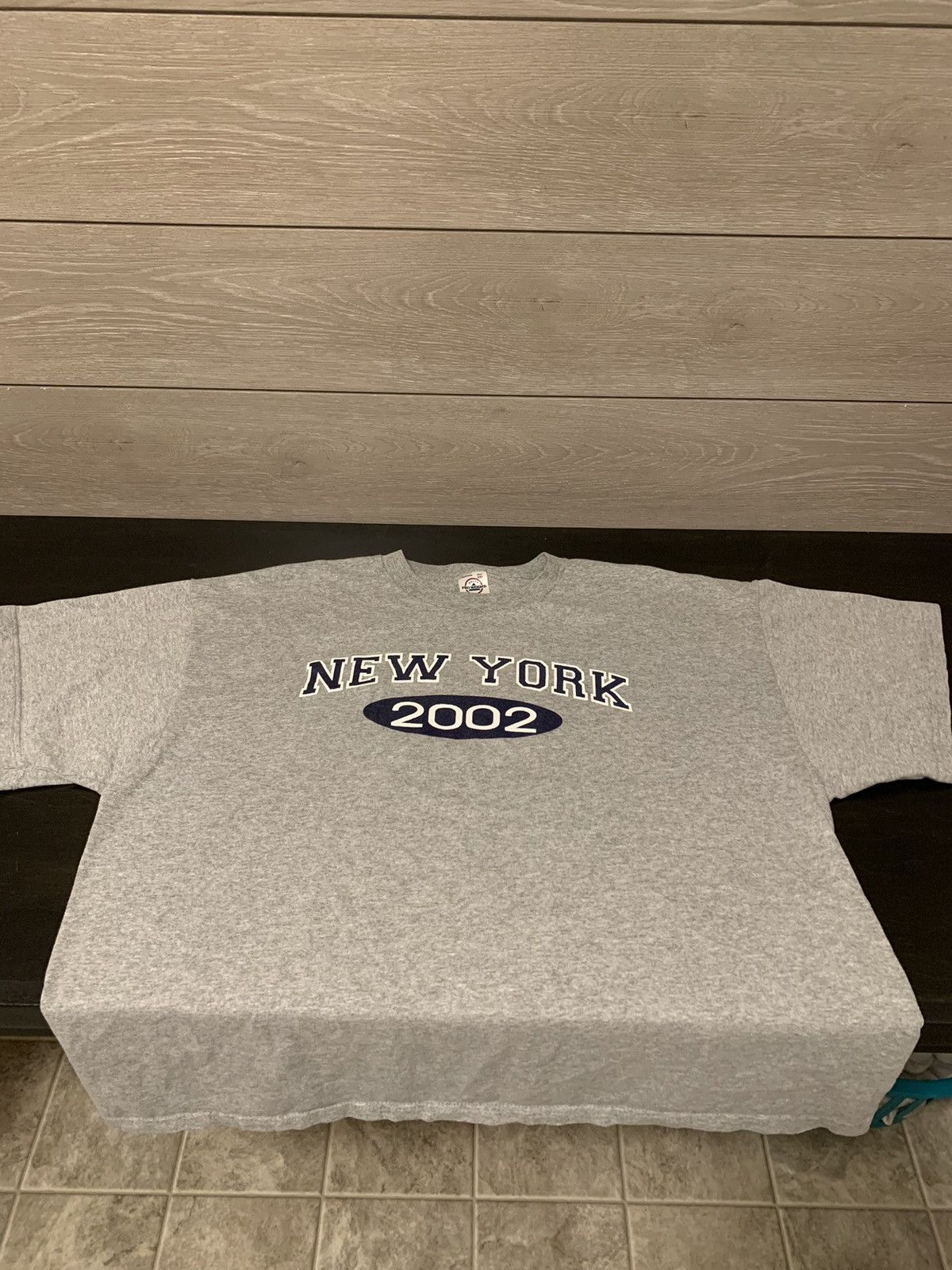 Vintage 2002 New York T-Shirt Size US XXL / EU 58 / 5 - 2 Thumbnail