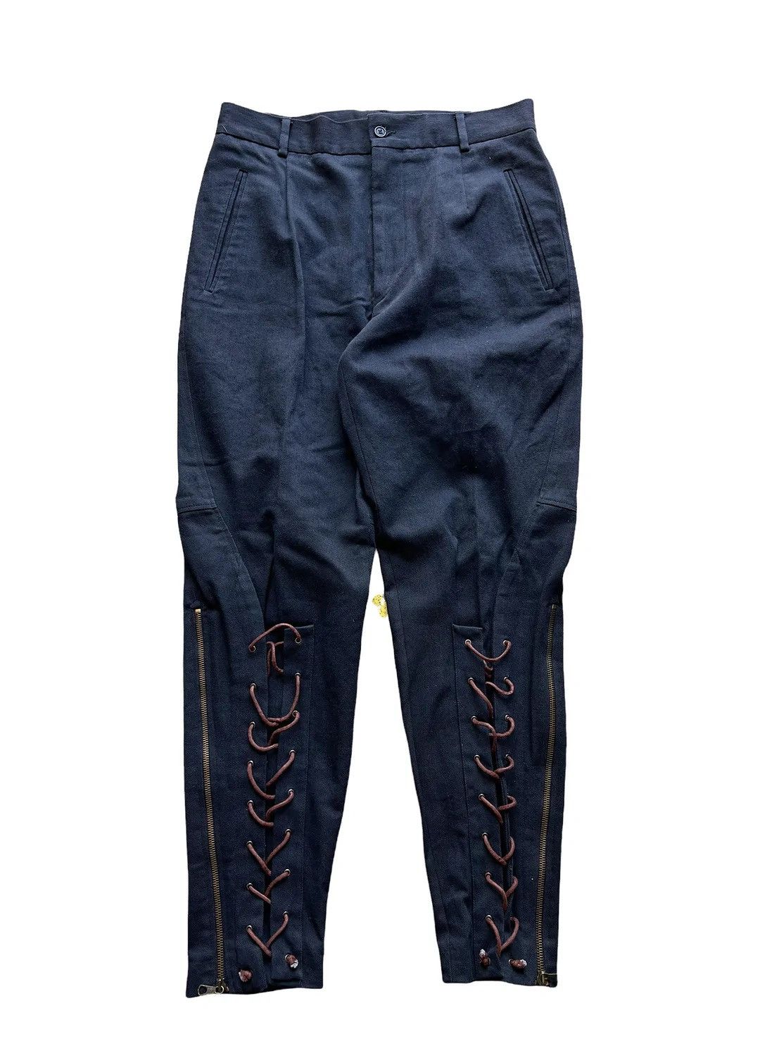 Dolce & Gabbana Navy Riding Pant Bergdorf Edition Size US 30 / EU 46 - 1 Thumbnail