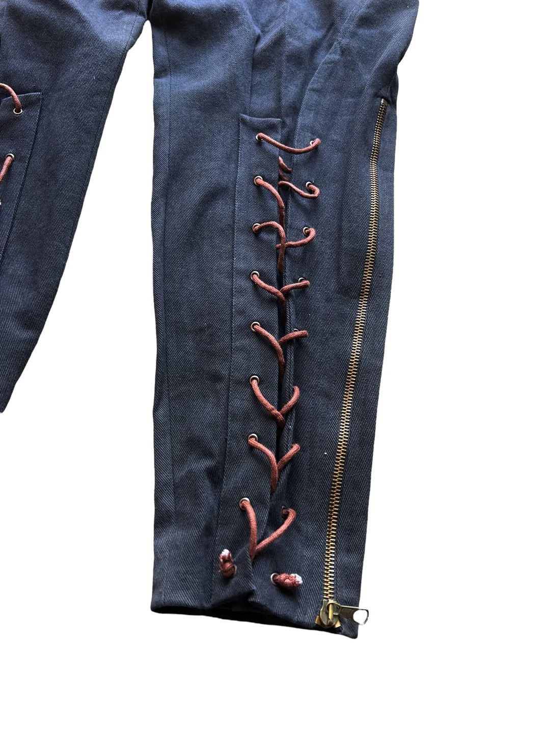 Dolce & Gabbana Navy Riding Pant Bergdorf Edition Size US 30 / EU 46 - 3 Thumbnail