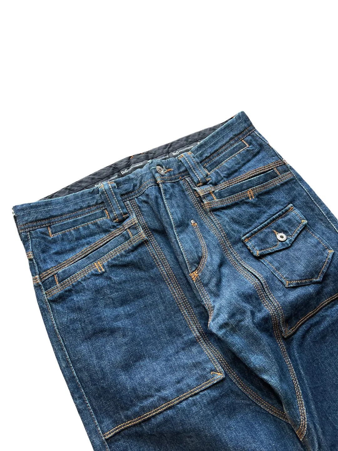 Dolce & Gabbana Heavy Paneled Denim Cargo Size US 30 / EU 46 - 2 Thumbnail