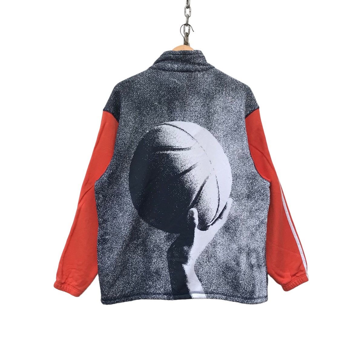 Adidas Adidas Basketball Overprinted Pullover Streetball Sweater Size US L / EU 52-54 / 3 - 5 Thumbnail