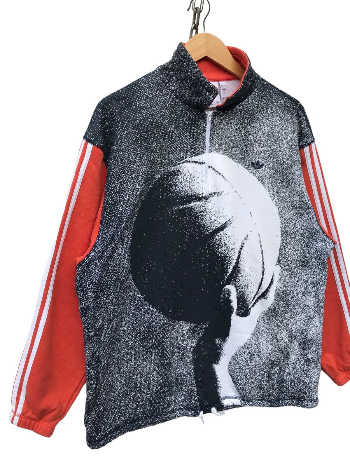 Adidas Adidas Basketball Overprinted Pullover Streetball Sweater Size US L / EU 52-54 / 3 - 4 Thumbnail