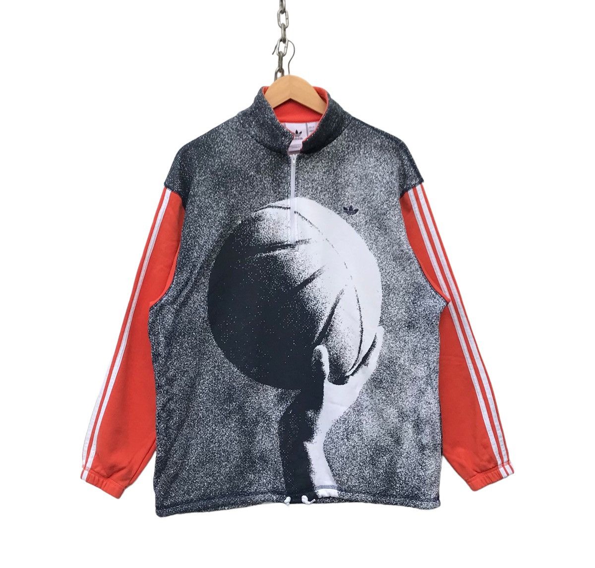 Adidas Adidas Basketball Overprinted Pullover Streetball Sweater Size US L / EU 52-54 / 3 - 1 Thumbnail