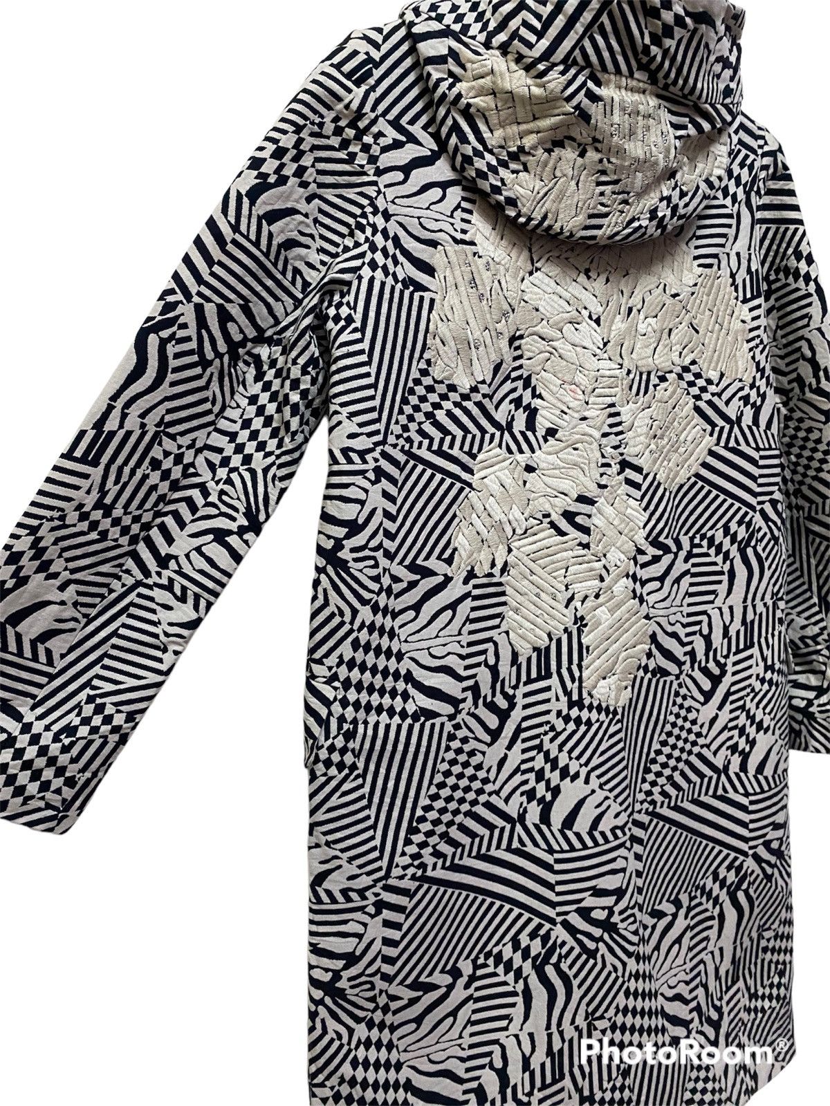 Other DECOSTER ZEBRA ART HOODIE HEAVY COAT Size XS / US 0-2 / IT 36-38 - 5 Thumbnail