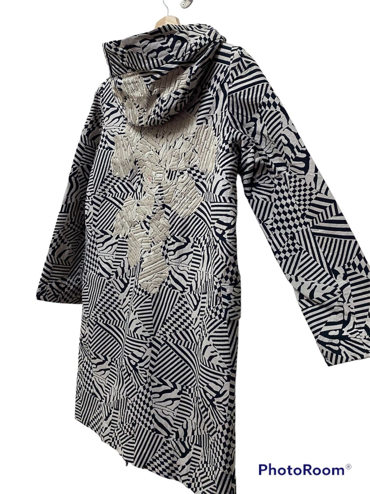 Other DECOSTER ZEBRA ART HOODIE HEAVY COAT Size XS / US 0-2 / IT 36-38 - 6 Thumbnail