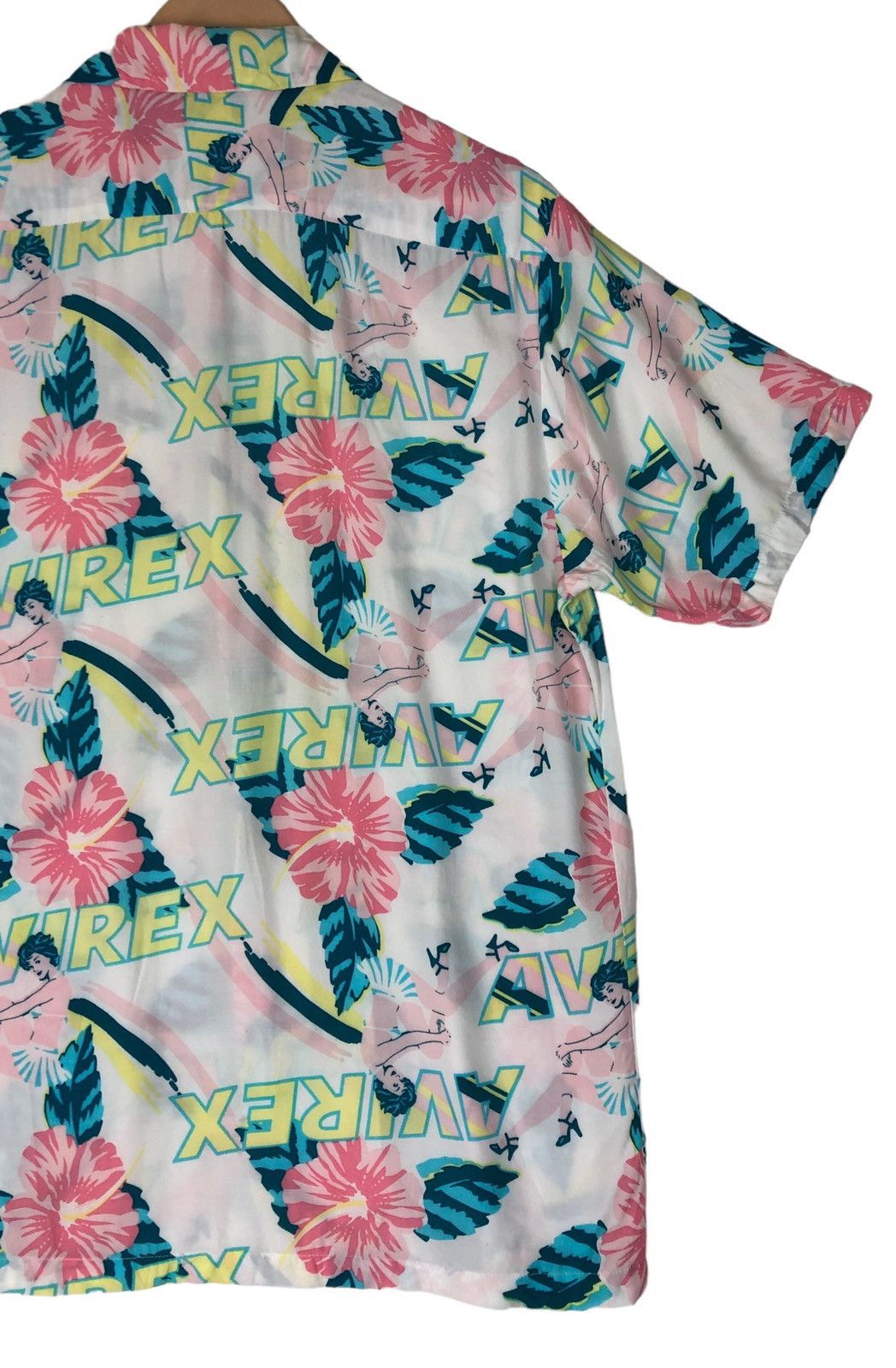 Avirex Avirex USN Marines Hawaii Single Pocket Shirt Rayon 100 % Size US M / EU 48-50 / 2 - 7 Thumbnail