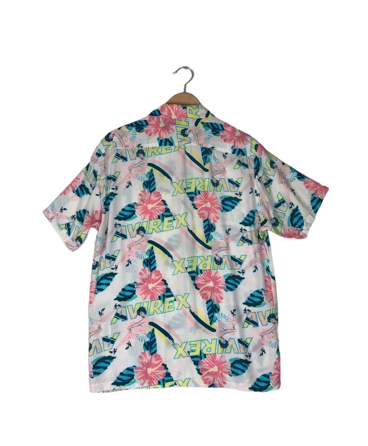 Avirex Avirex USN Marines Hawaii Single Pocket Shirt Rayon 100 % Size US M / EU 48-50 / 2 - 2 Thumbnail