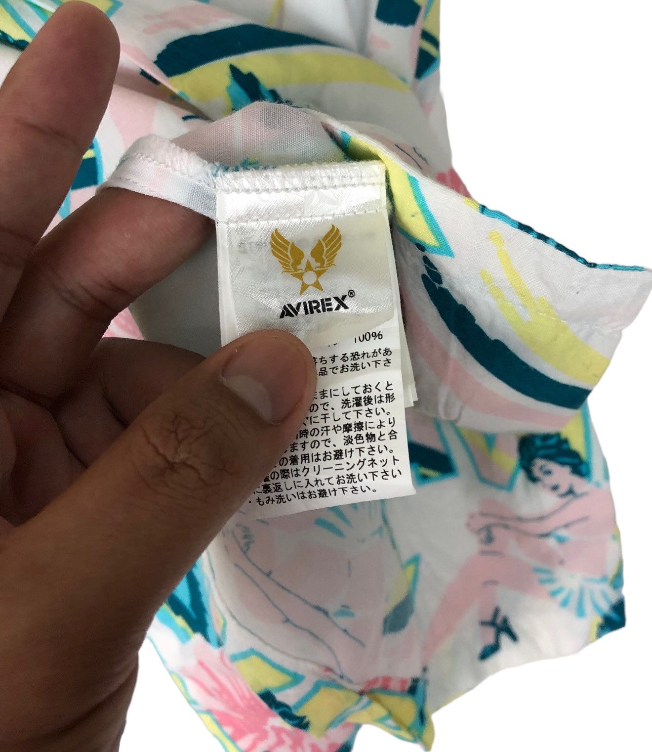 Avirex Avirex USN Marines Hawaii Single Pocket Shirt Rayon 100 % Size US M / EU 48-50 / 2 - 10 Thumbnail