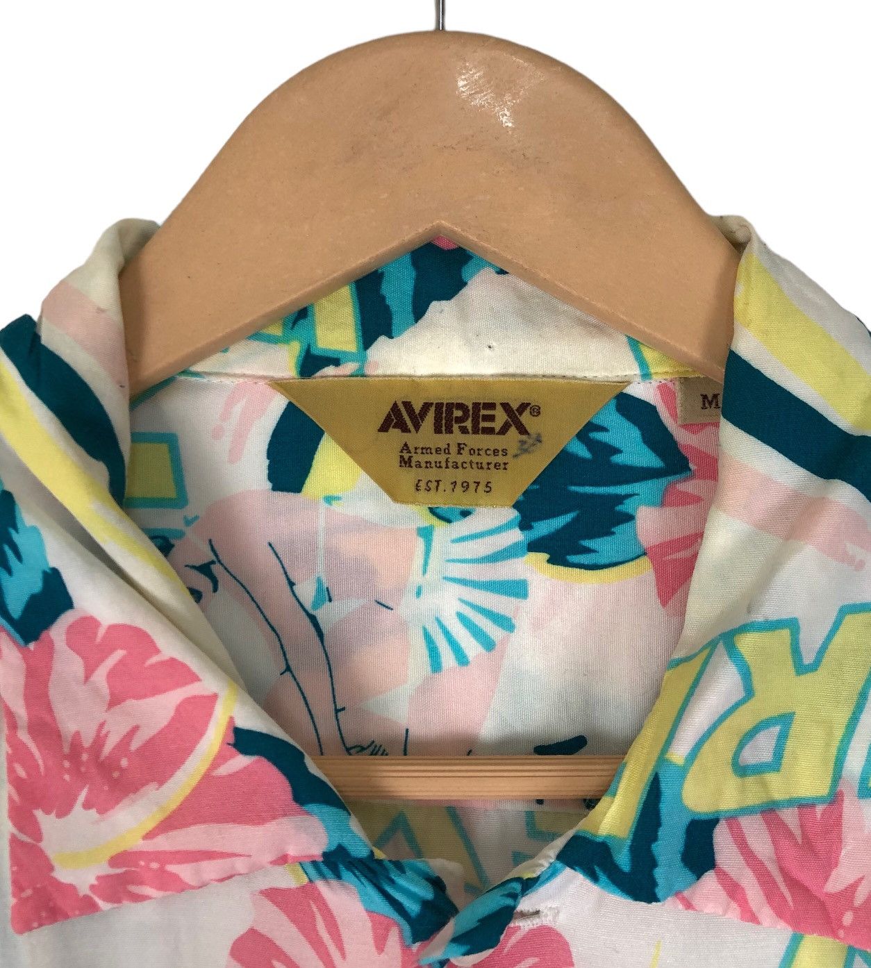Avirex Avirex USN Marines Hawaii Single Pocket Shirt Rayon 100 % Size US M / EU 48-50 / 2 - 9 Thumbnail