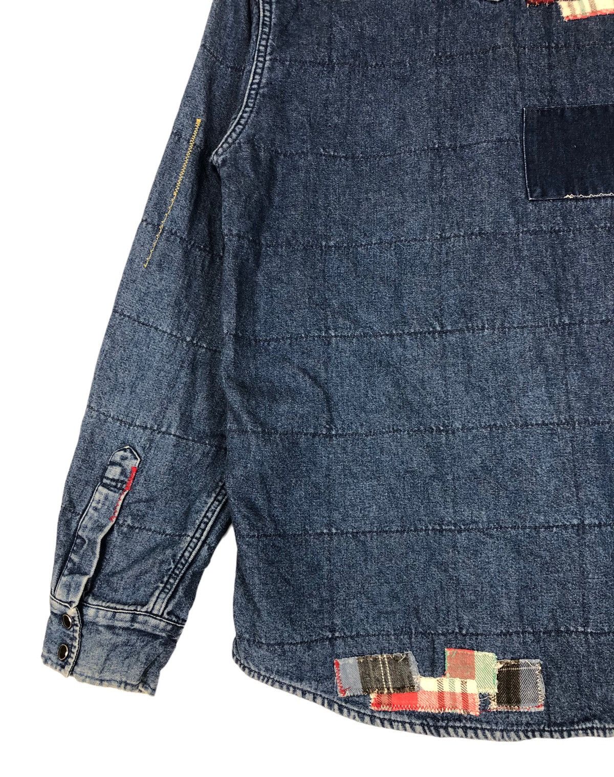 Kapital Gaijin Made Patchwork Inspire Kapital Denim Shirt Size US M / EU 48-50 / 2 - 11 Thumbnail