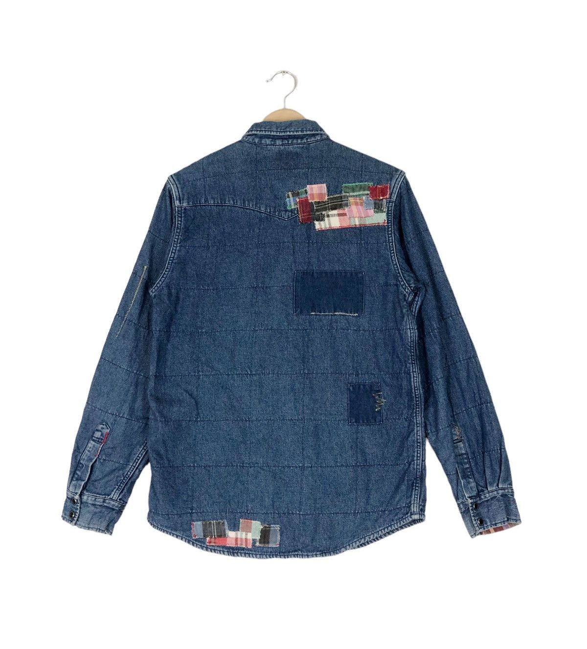 Kapital Gaijin Made Patchwork Inspire Kapital Denim Shirt Size US M / EU 48-50 / 2 - 3 Thumbnail