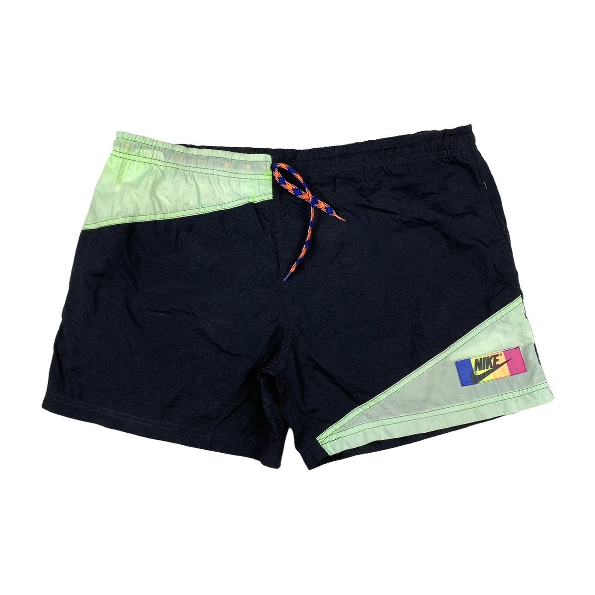 Nike × Vintage Y2K 80’s Vintage Nike Shorts Big Logo Travis Scott Style ACG Size US 36 / EU 52 - 1 Thumbnail