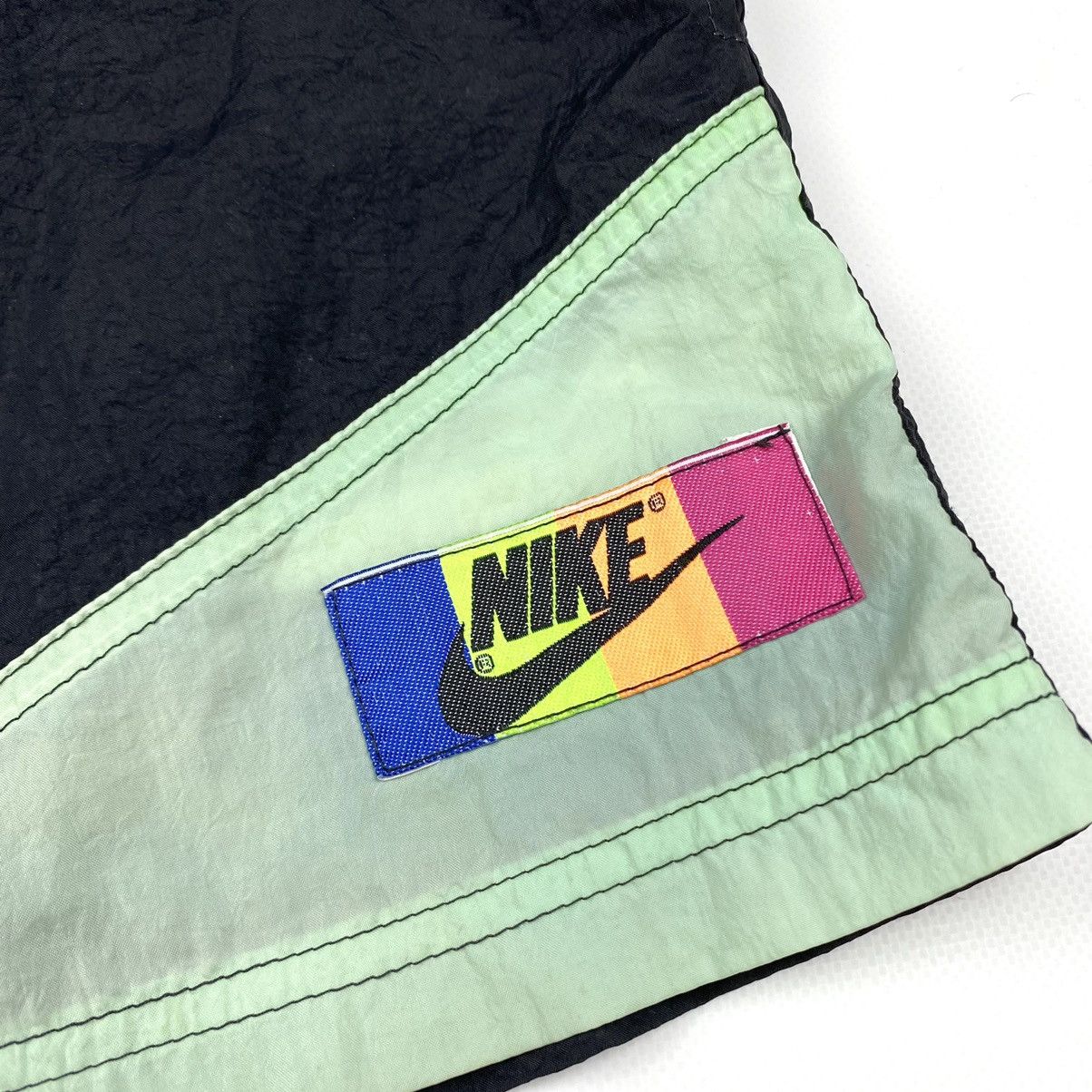 Nike × Vintage Y2K 80’s Vintage Nike Shorts Big Logo Travis Scott Style ACG Size US 36 / EU 52 - 4 Thumbnail