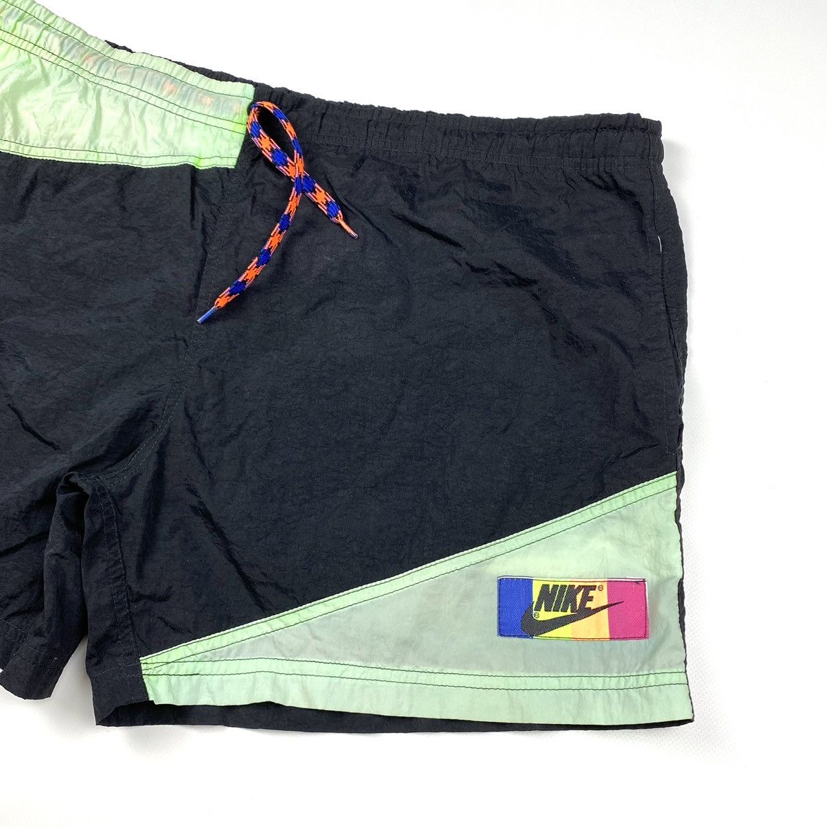 Nike × Vintage Y2K 80’s Vintage Nike Shorts Big Logo Travis Scott Style ACG Size US 36 / EU 52 - 3 Thumbnail