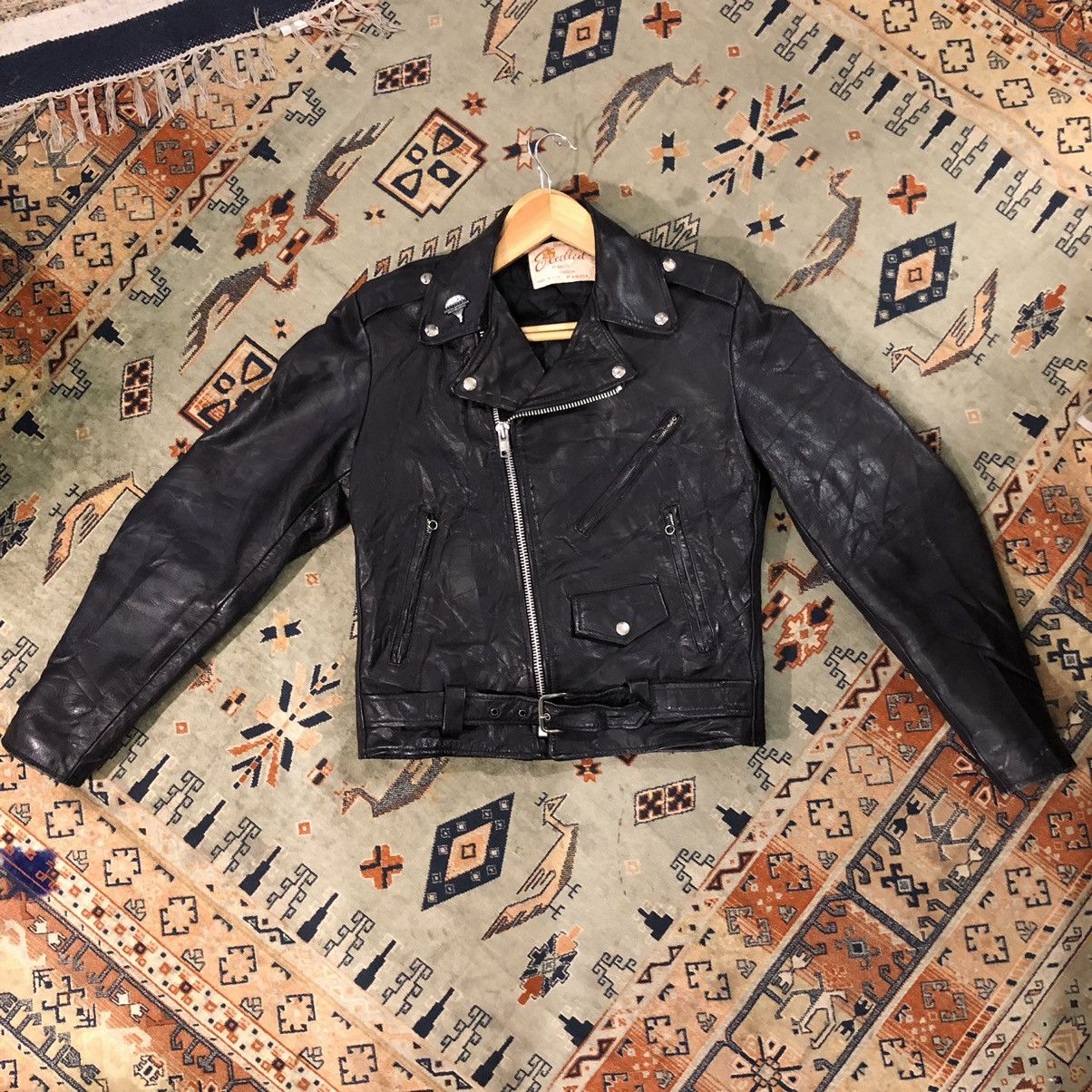 Vintage 60s Excelled Leather Jacket