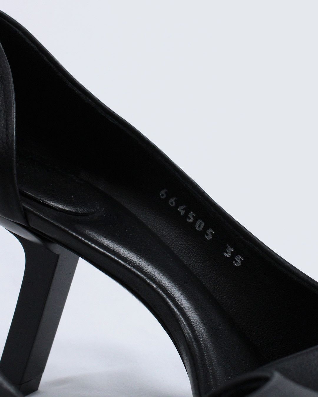Balenciaga Void D'Orsay Square Toe Pumps Size US 5 / IT 35 - 6 Thumbnail
