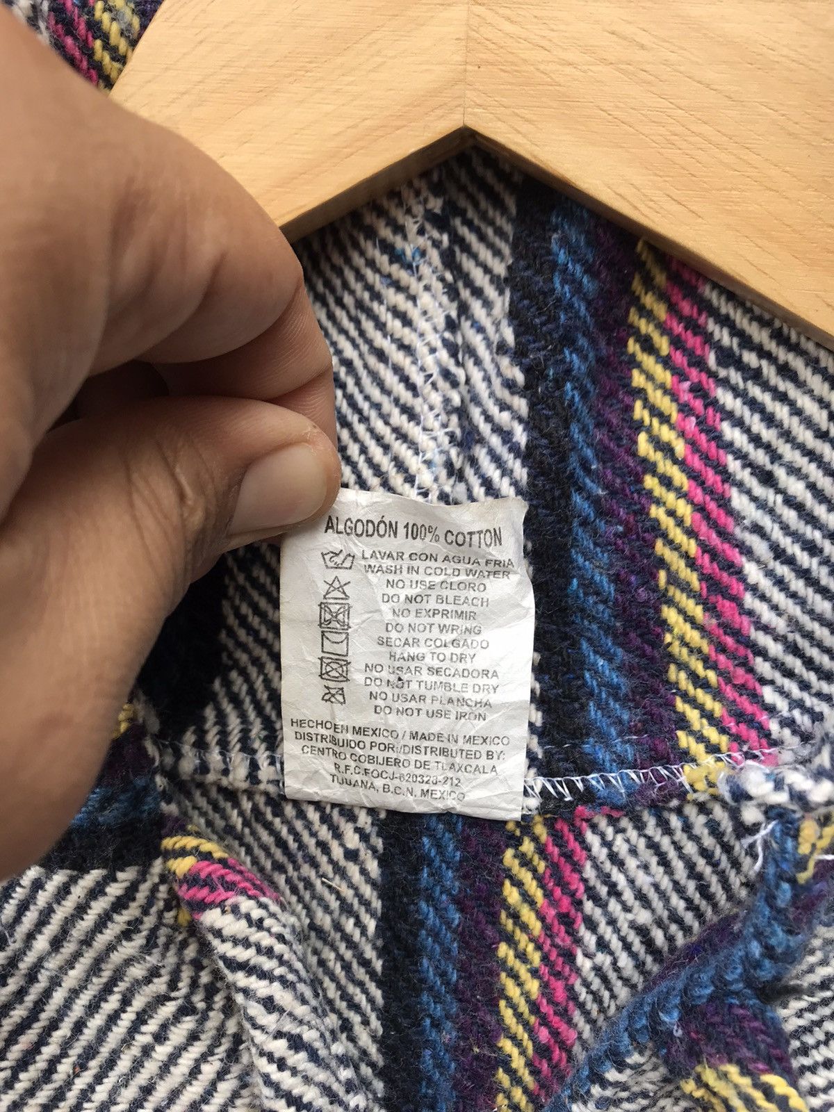 Native Vintage Navajo Hoodie Baja Native Mexican Jacket Size US S / EU 44-46 / 1 - 3 Thumbnail