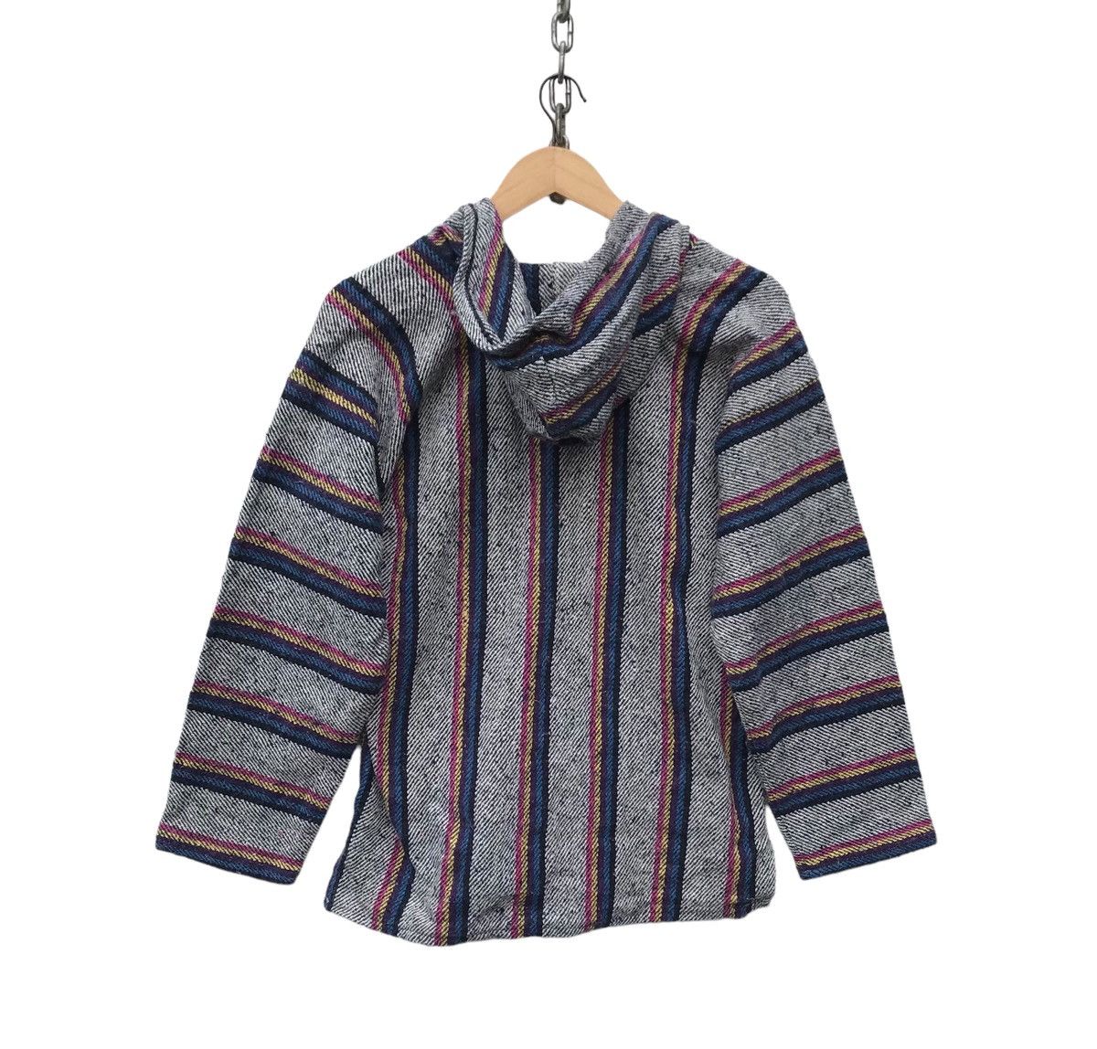Native Vintage Navajo Hoodie Baja Native Mexican Jacket Size US S / EU 44-46 / 1 - 8 Thumbnail