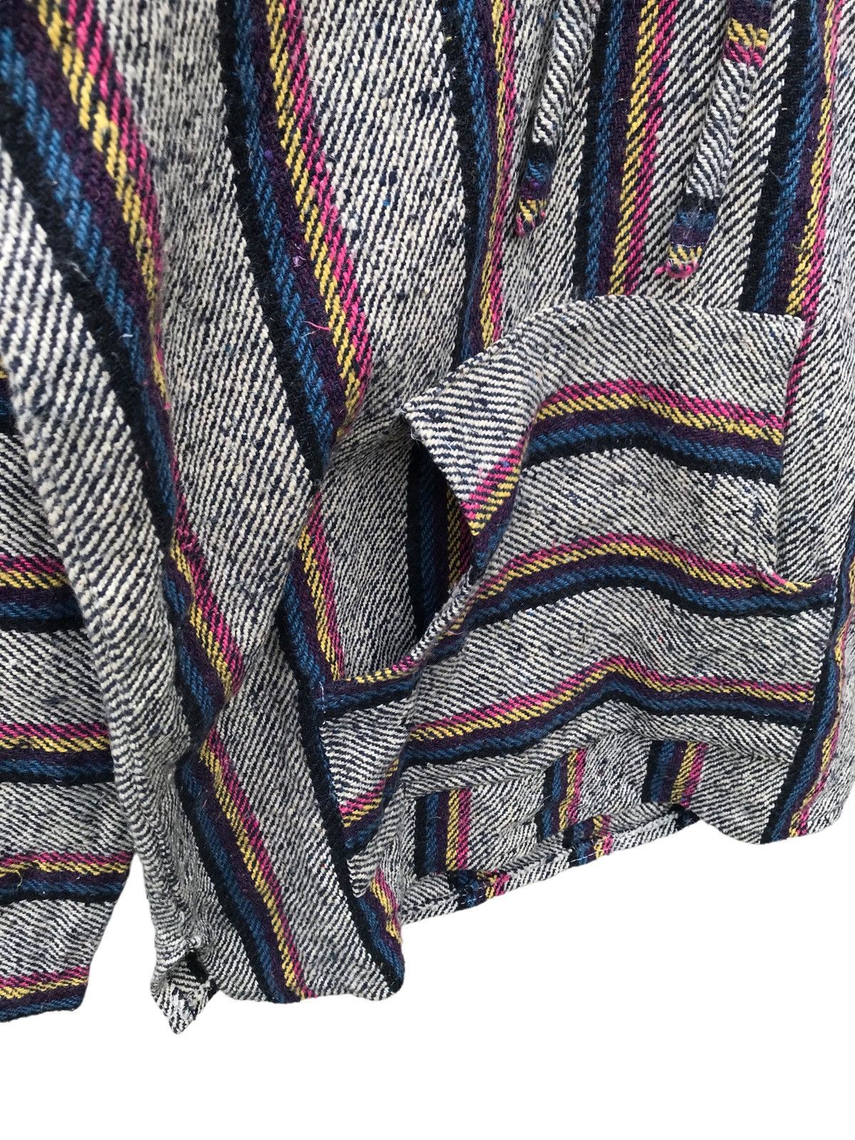 Native Vintage Navajo Hoodie Baja Native Mexican Jacket Size US S / EU 44-46 / 1 - 6 Thumbnail