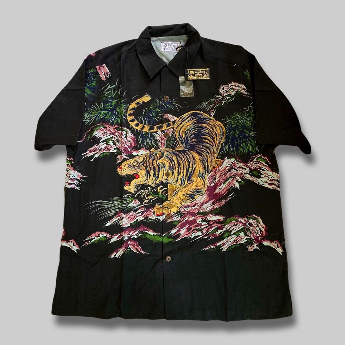 Drake OVO x Avanti Silk Shirt Black Button Down Hawaiian Size US S / EU 44-46 / 1 - 2 Thumbnail