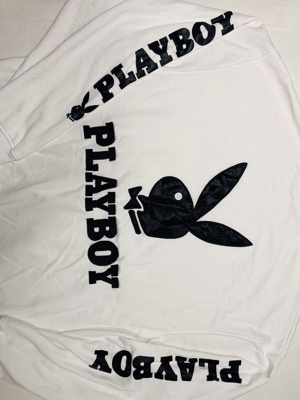 Playboy × Vintage Vintage Playboy big Bunny logo 90s fashion embroidery patch Size US XL / EU 56 / 4 - 5 Thumbnail