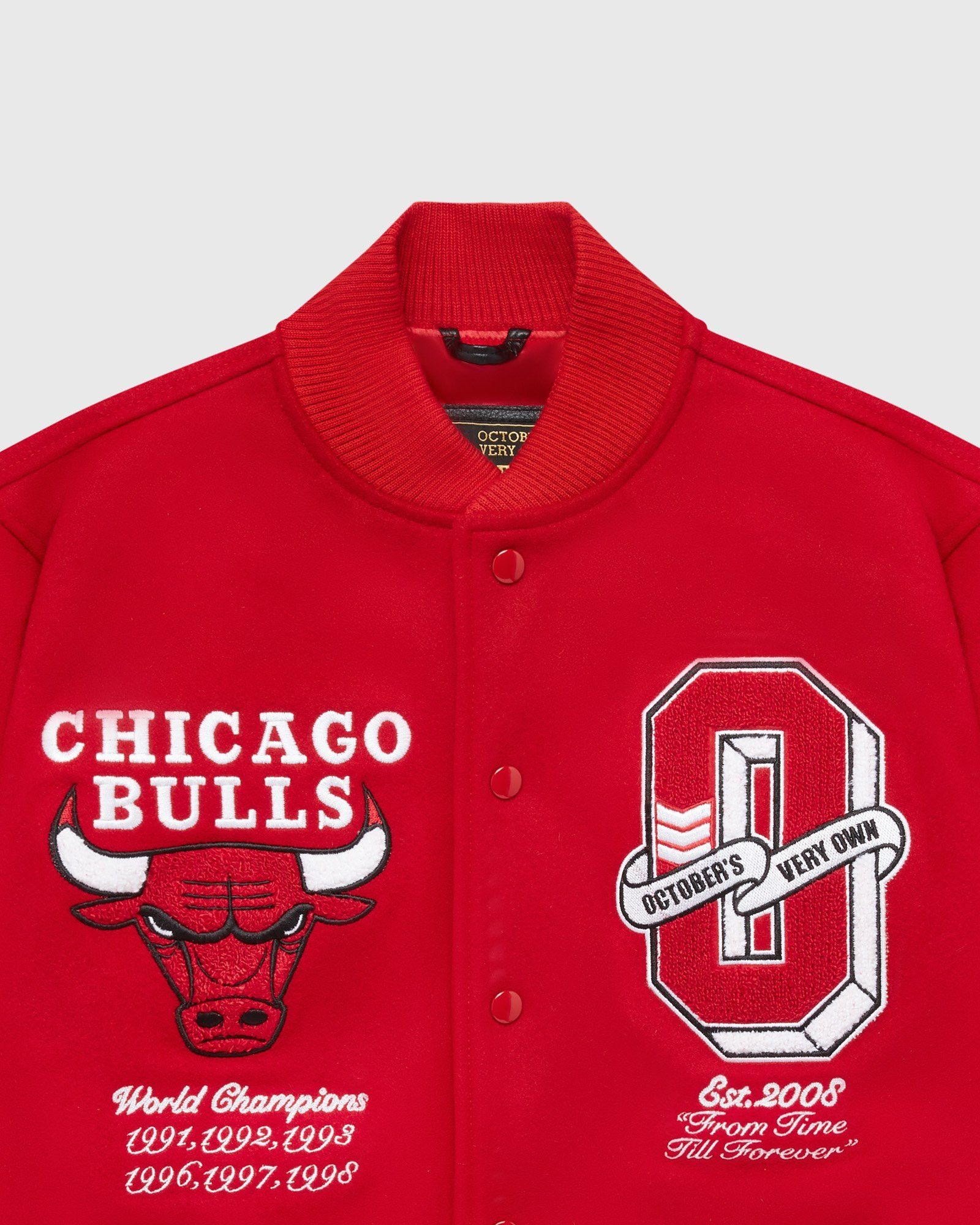 Drake OVO X NBA BULLS VARSITY JACKET Size US M / EU 48-50 / 2 - 10 Thumbnail
