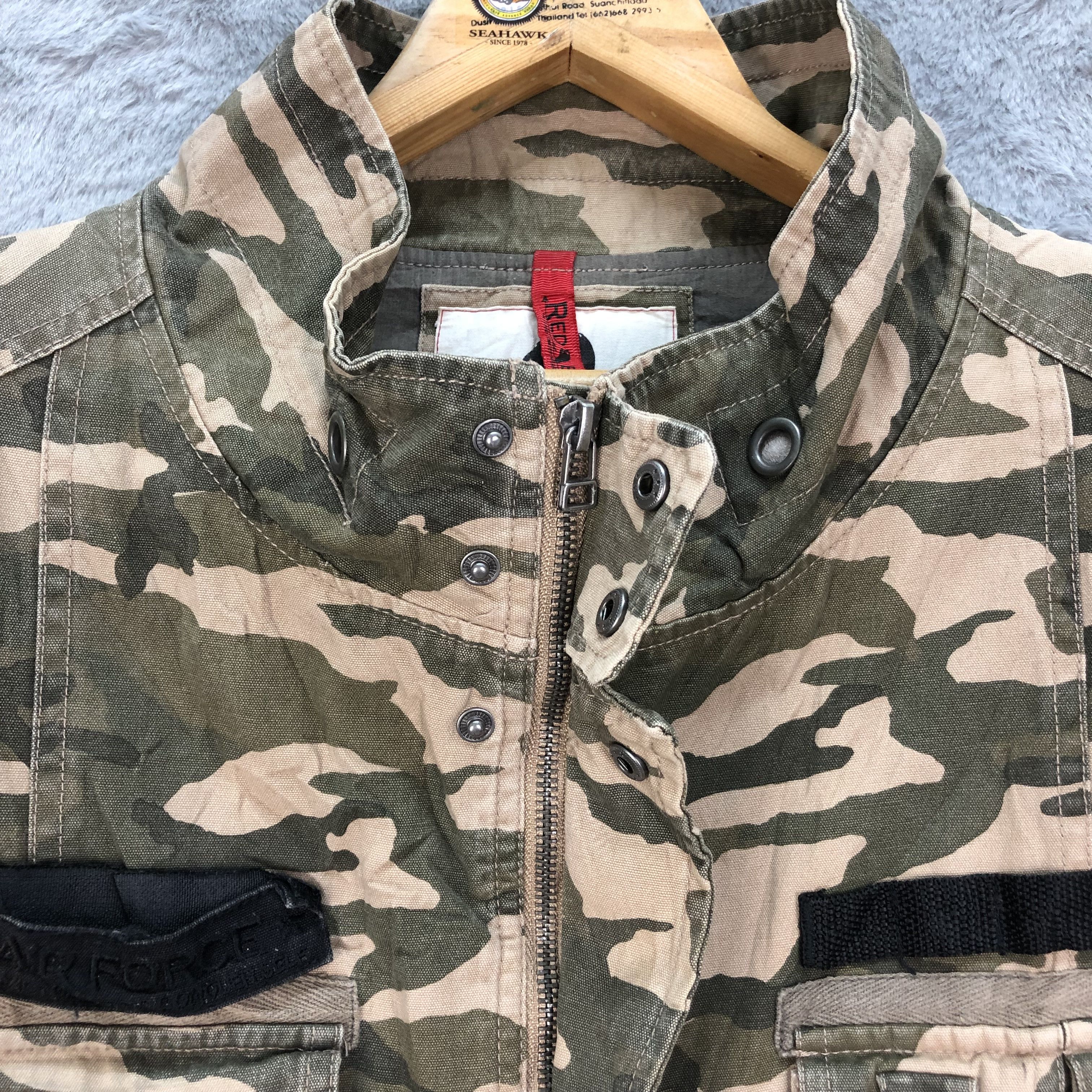 Japanese Brand RED BERETS Military Concept Wears Camo Vest #4873-37 Size US XL / EU 56 / 4 - 9 Thumbnail