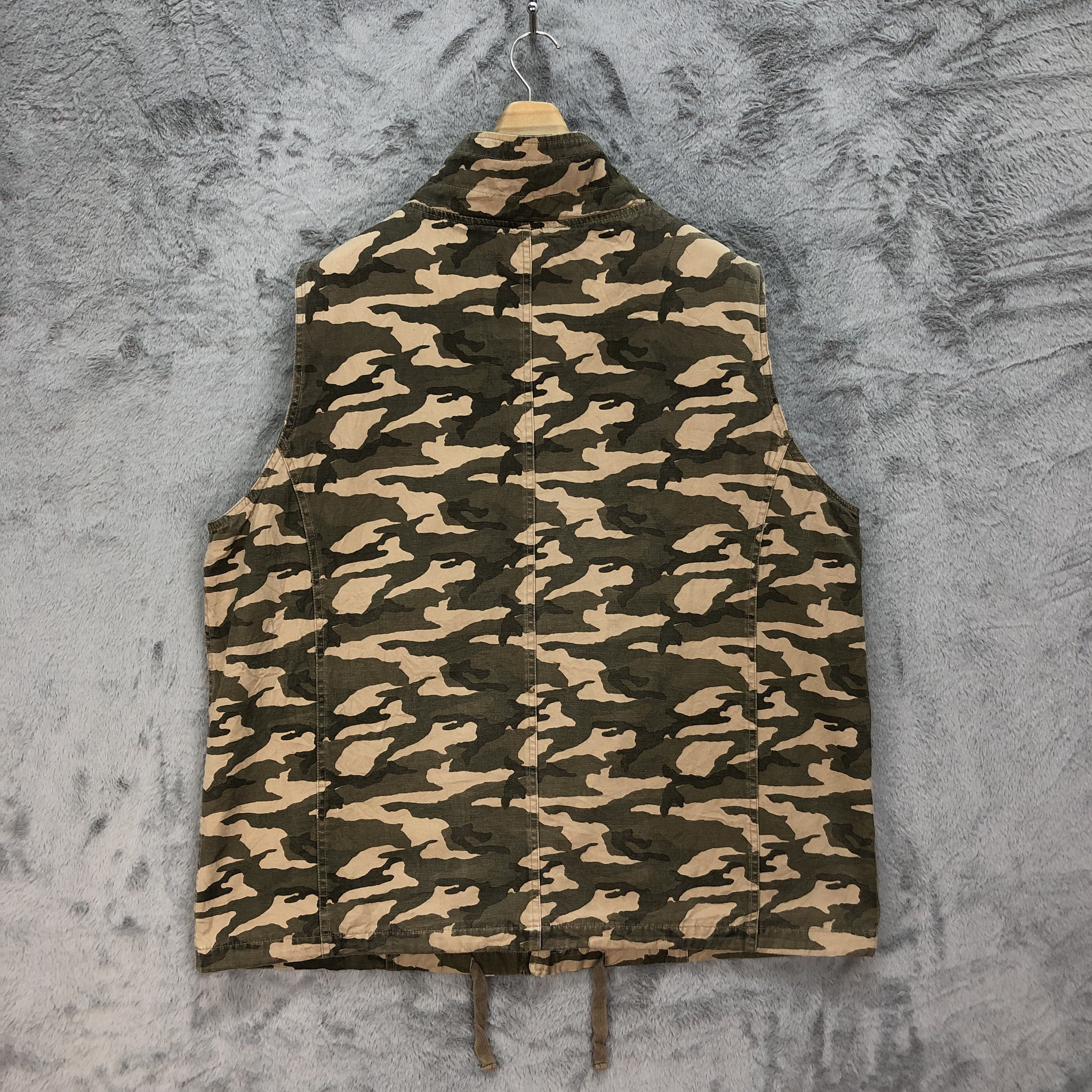 Japanese Brand RED BERETS Military Concept Wears Camo Vest #4873-37 Size US XL / EU 56 / 4 - 14 Thumbnail