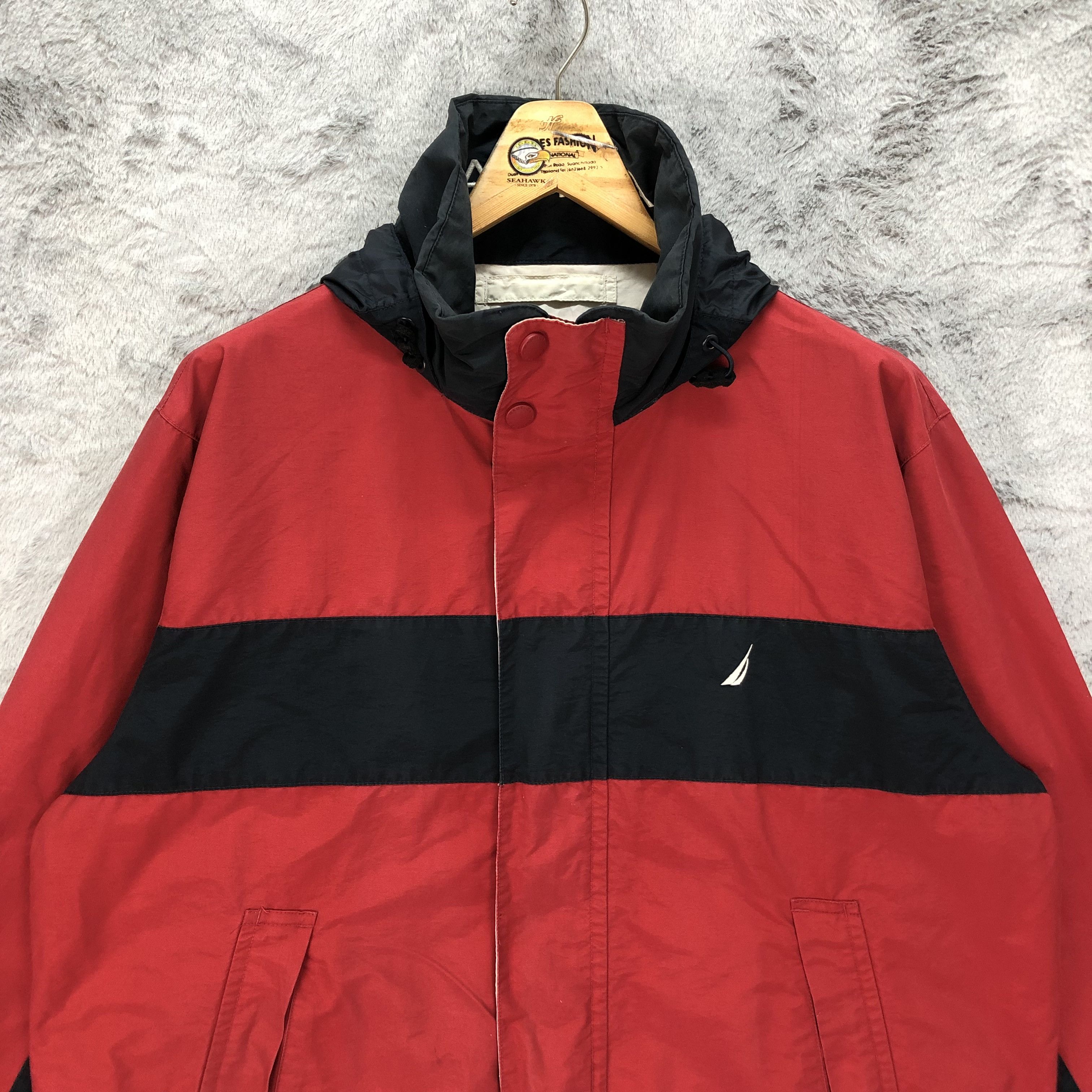 Nautica NAUTICA Reversible Hooded Jacket #4879-37 Size US L / EU 52-54 / 3 - 2 Thumbnail